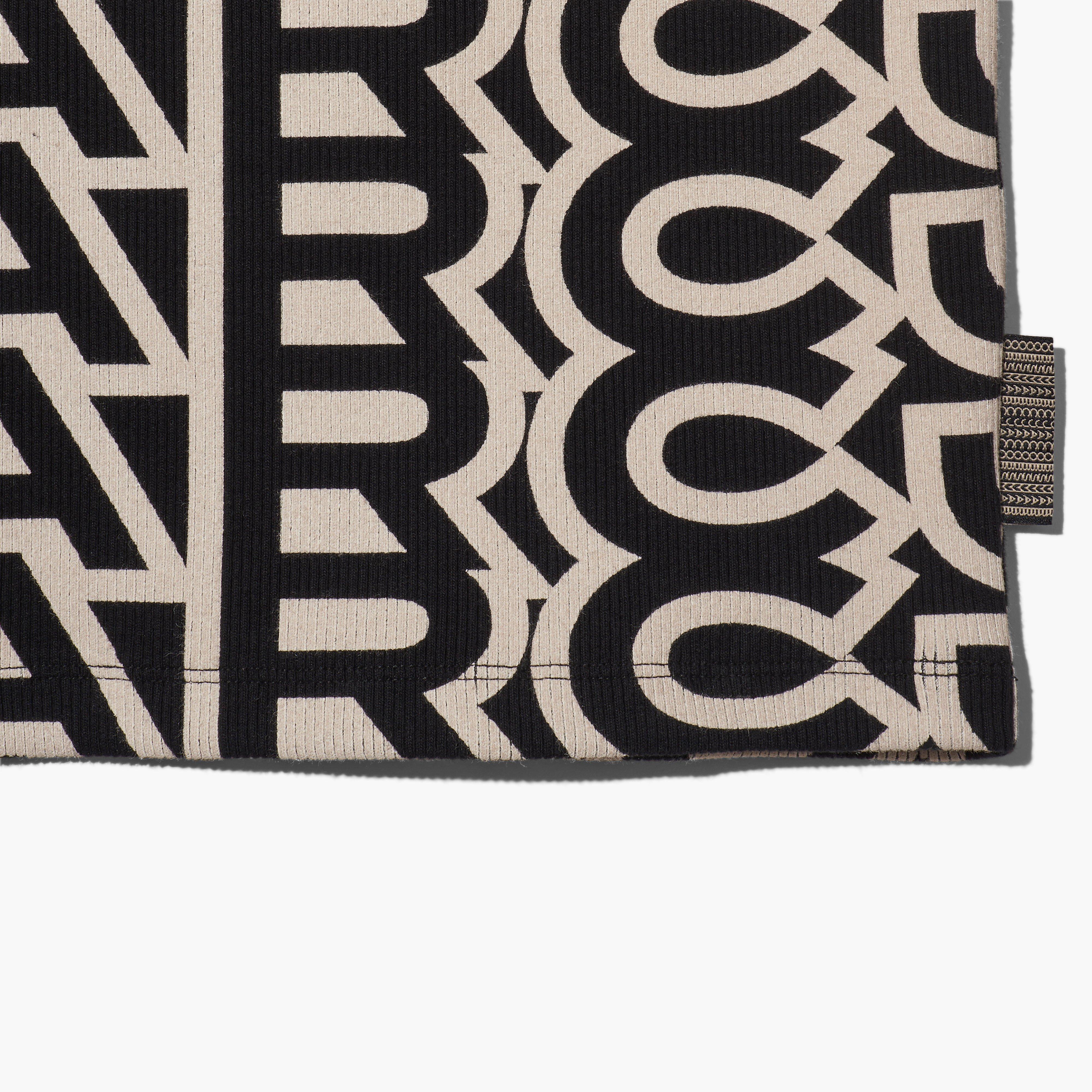 The Monogram Racer Rib Dress (View All Ready To Wear)