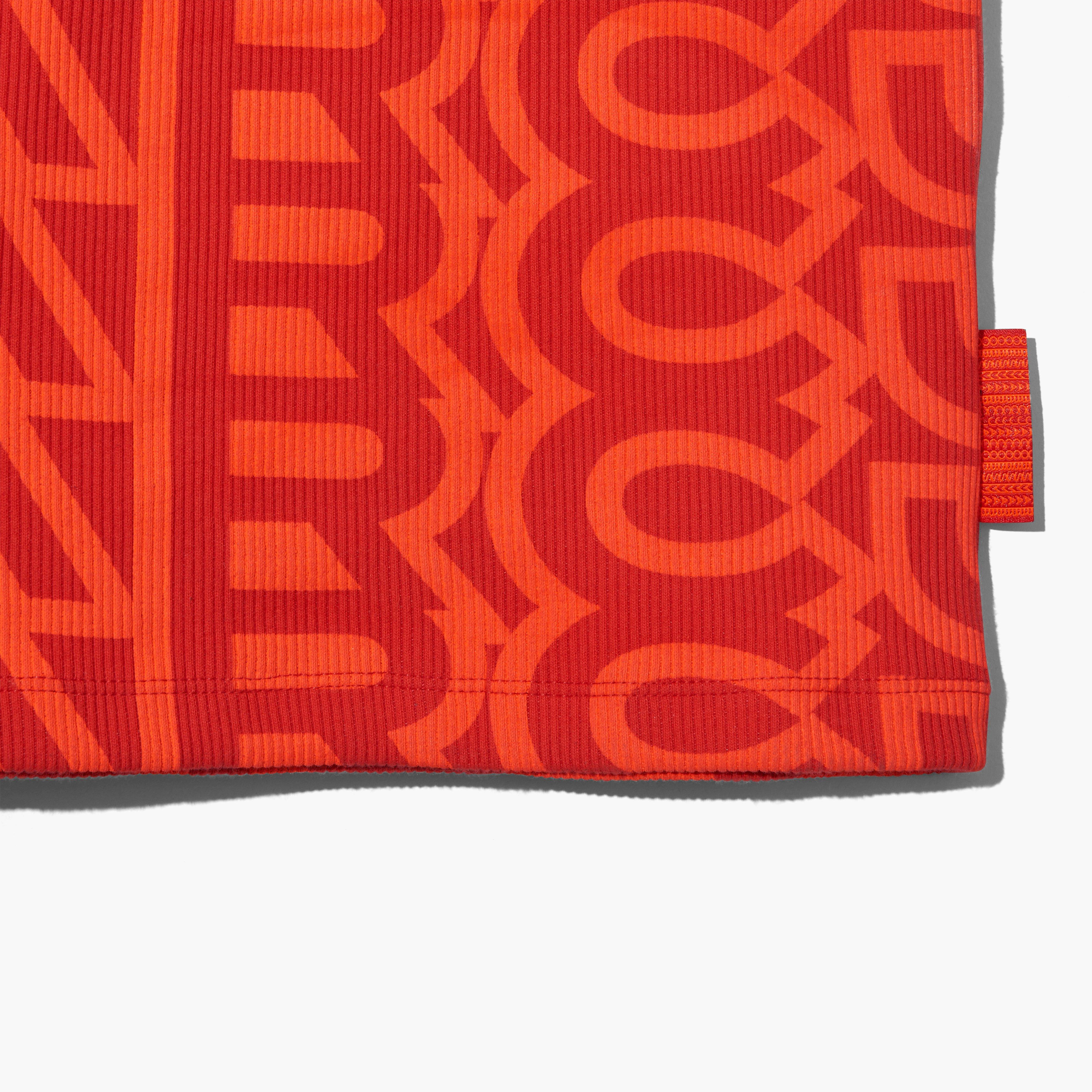 The Monogram Racer Rib Dress (View All Ready To Wear)