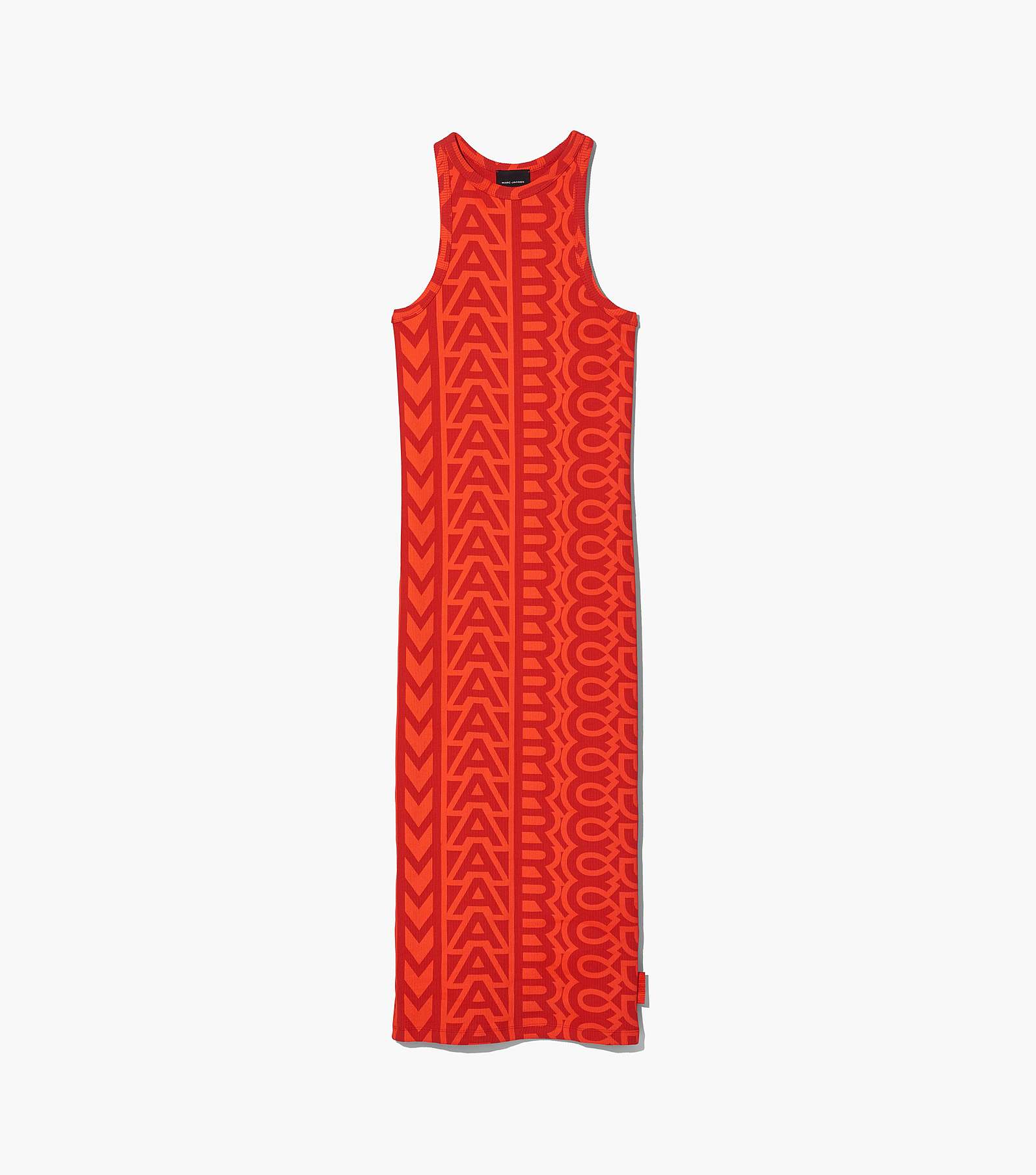 The Monogram Racer Rib Dress (View All Ready To Wear)
