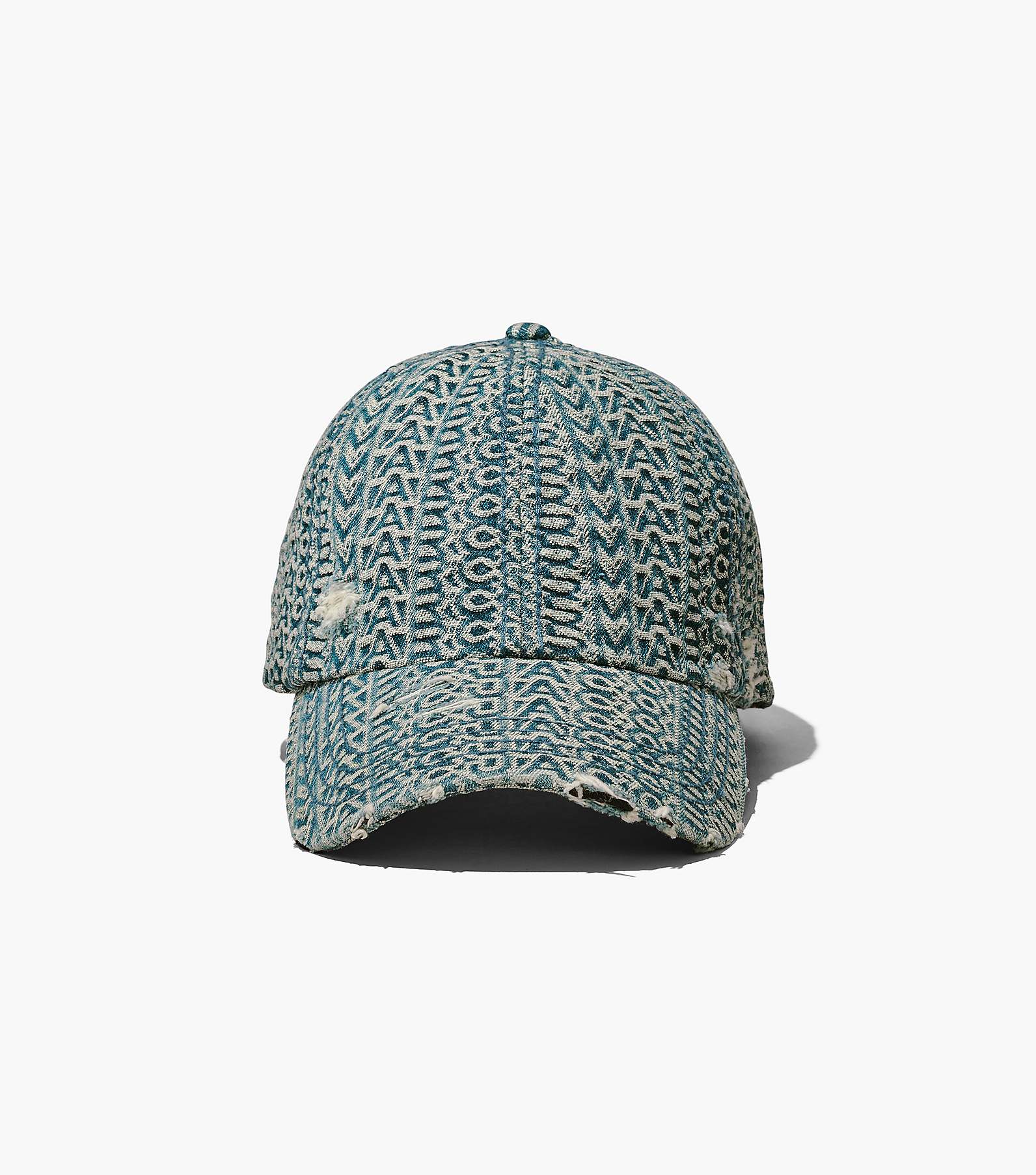 The Washed Monogram Denim Baseball Cap(Hats)