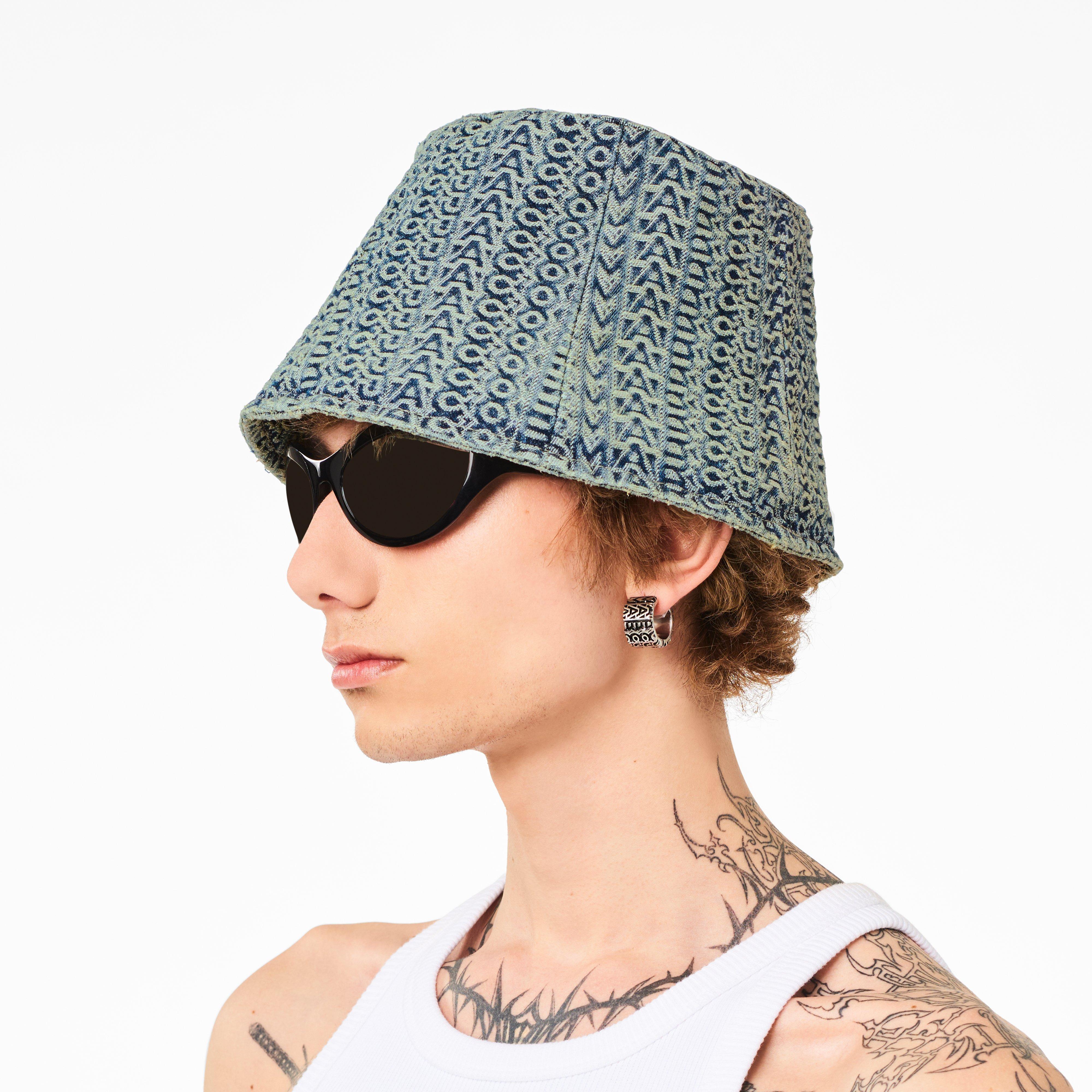 The Washed Monogram Denim Bucket Hat(Hats)