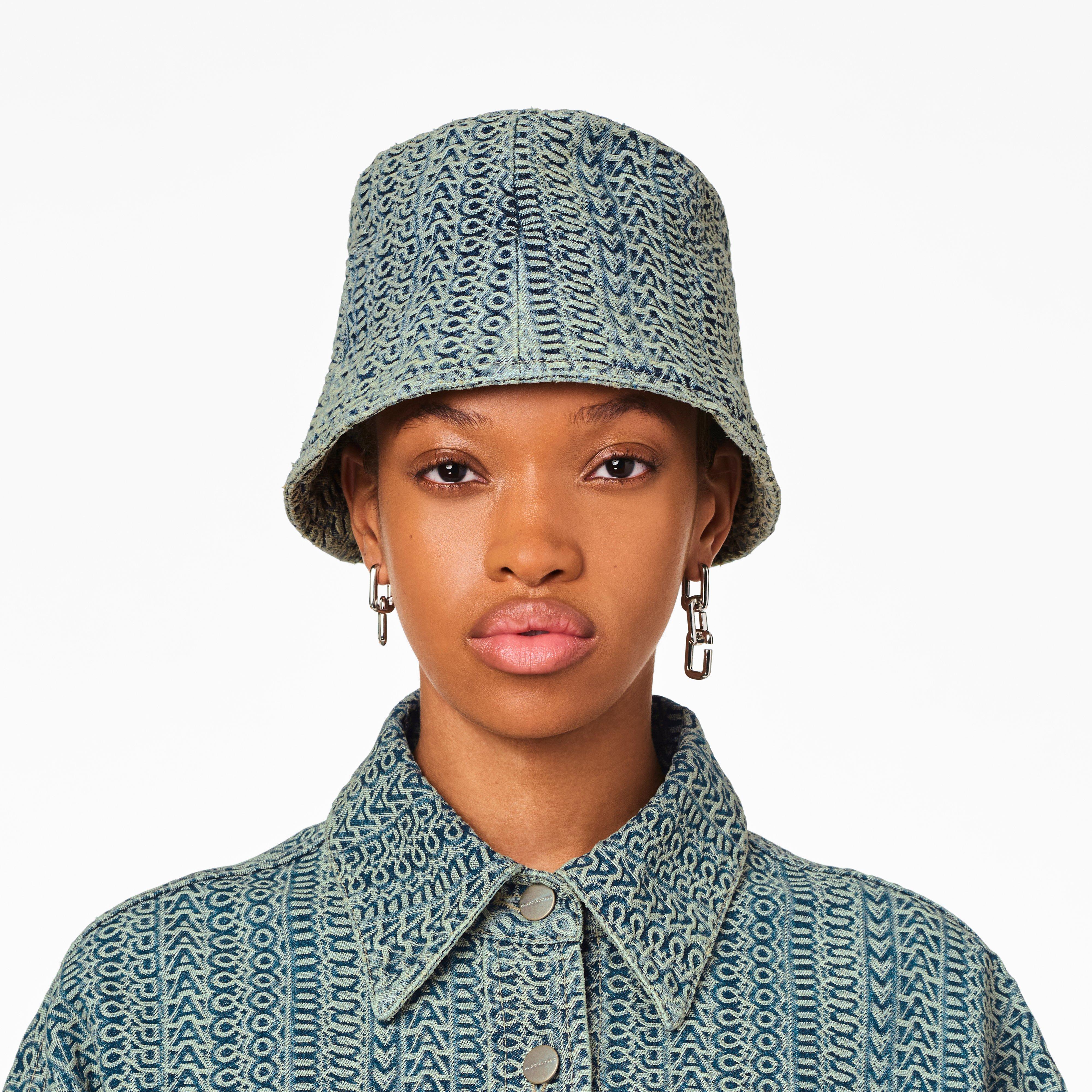 The Washed Monogram Denim Bucket Hat(Hats)