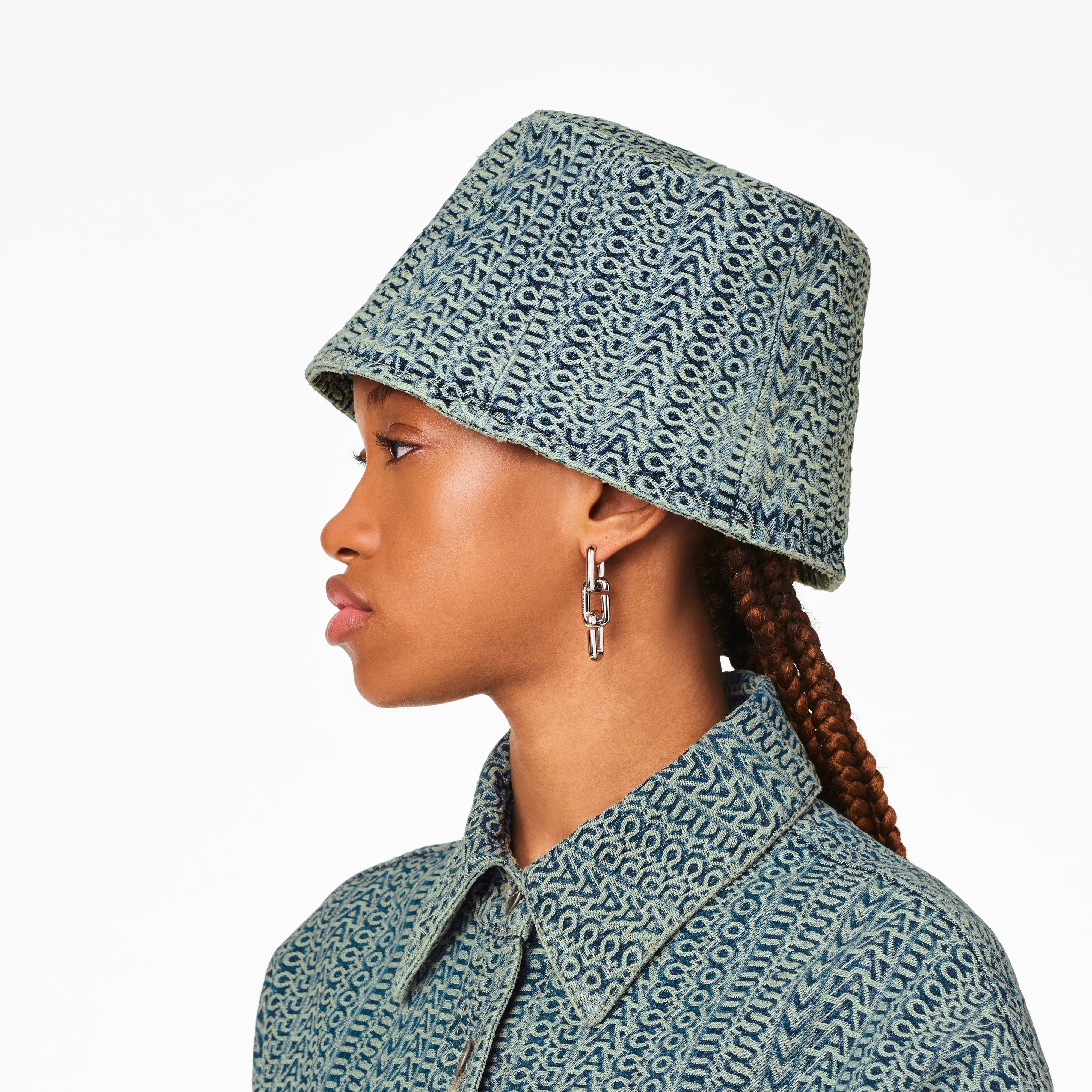 The Washed Monogram Denim Bucket Hat(Hats)