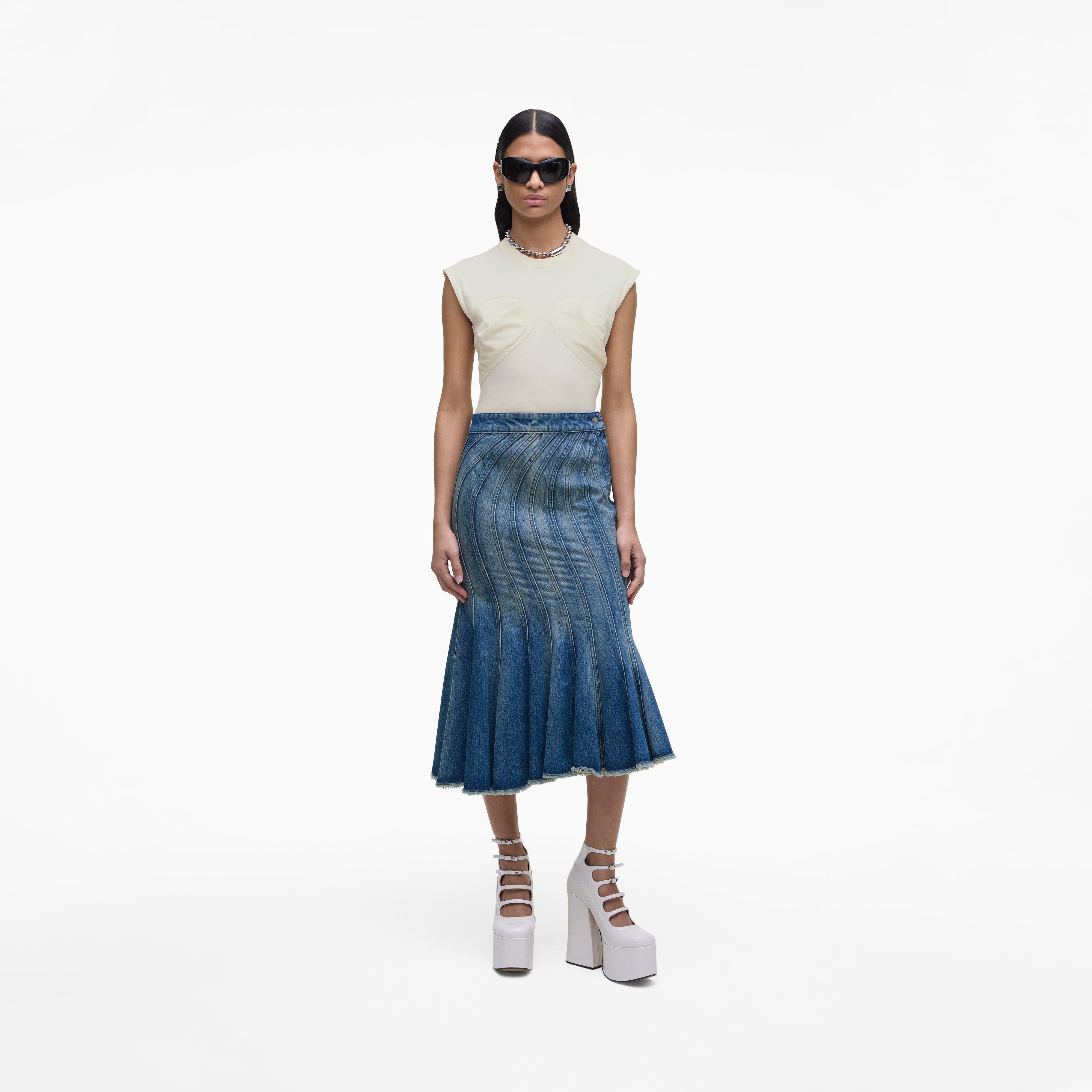 WAVE DENIM SKIRT | マーク ジェイコブス | 公式サイト