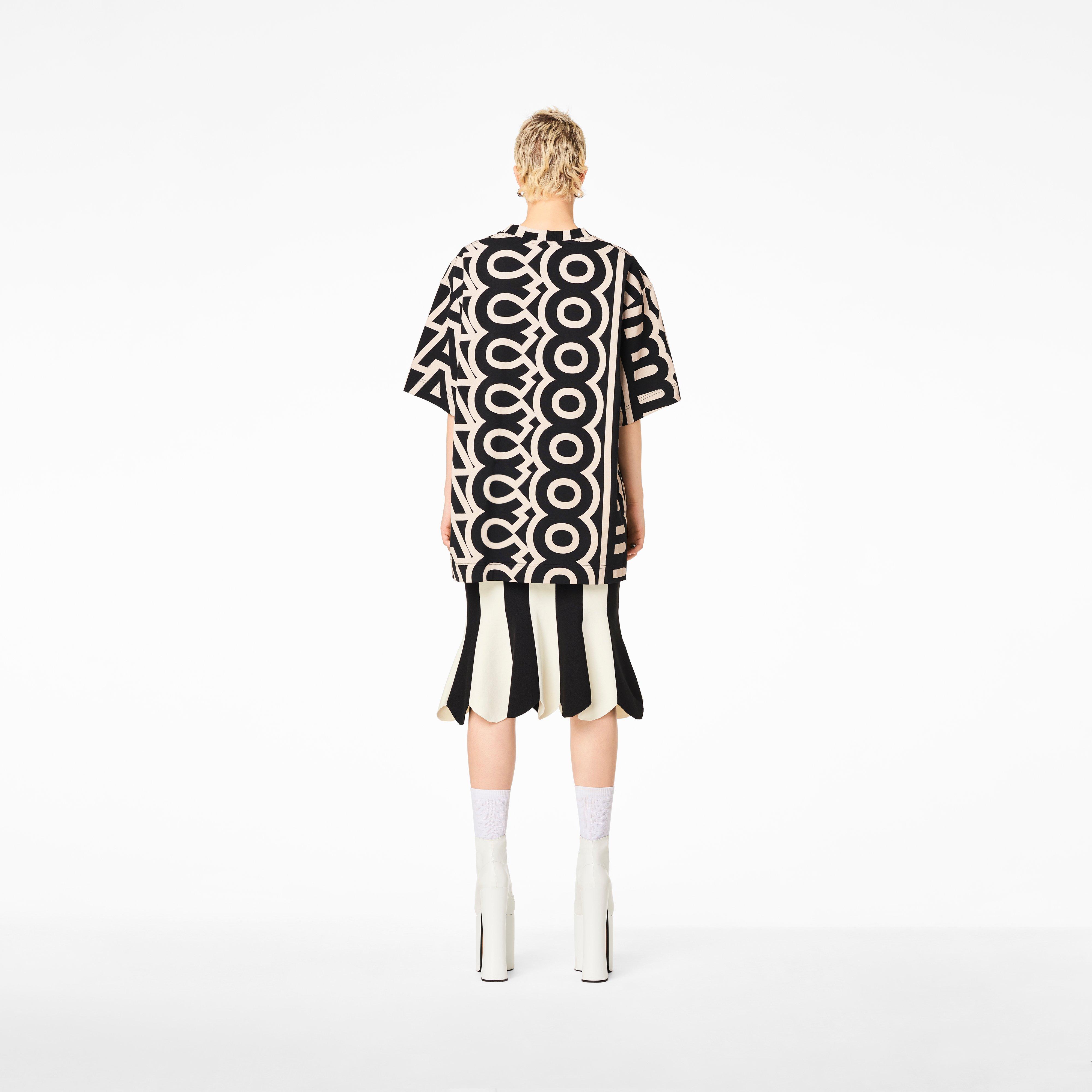 The Scuba Stripe Skirt(Bottoms)