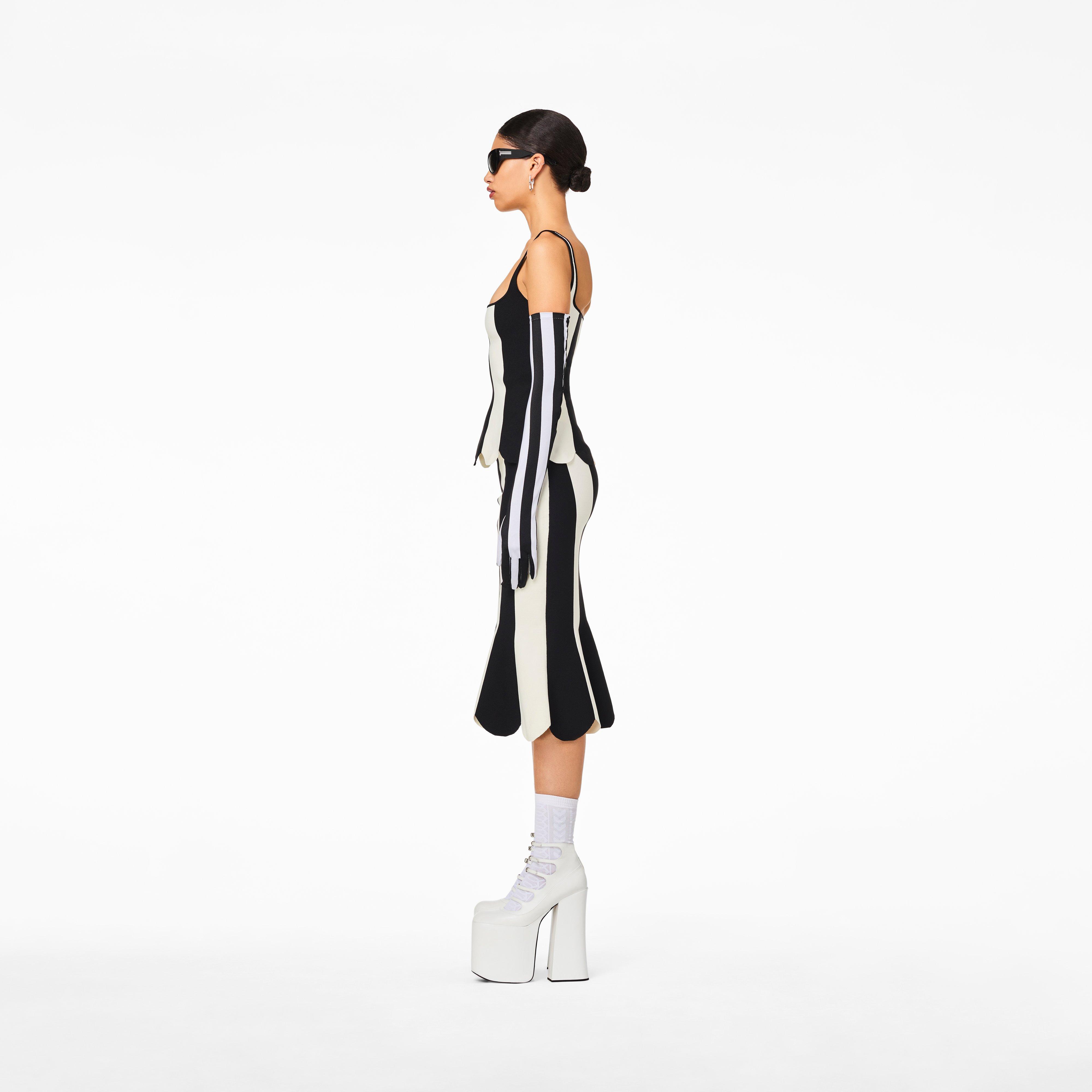 The Scuba Stripe Top(Tops & Blouses)