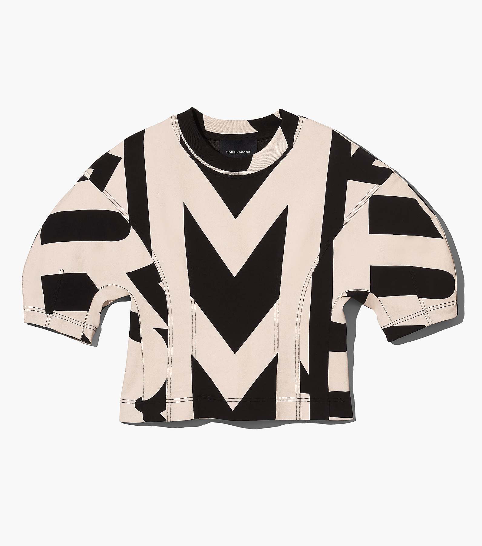 The Seamed Monogram Top(null)