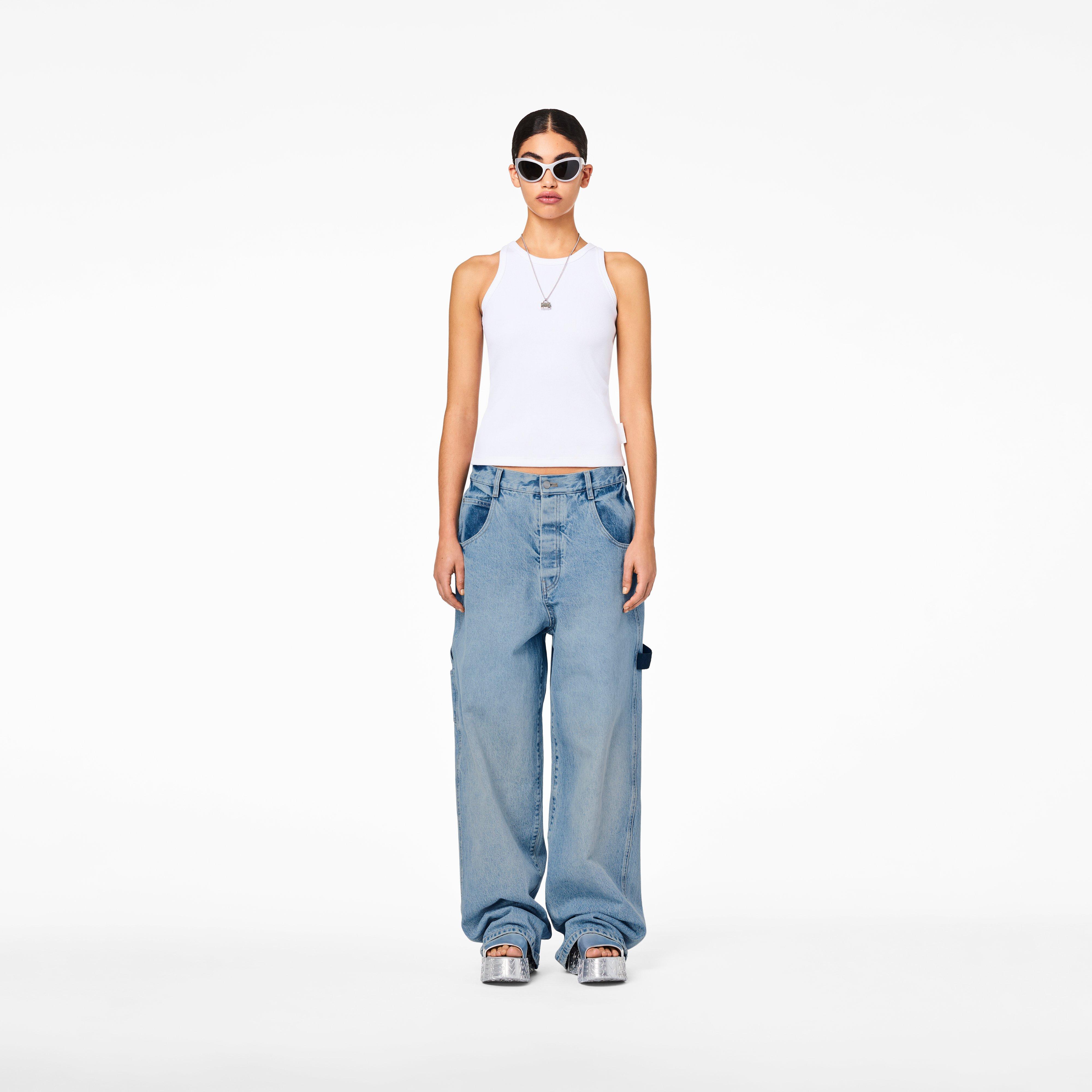 The Icon Rib Tank - WHITE