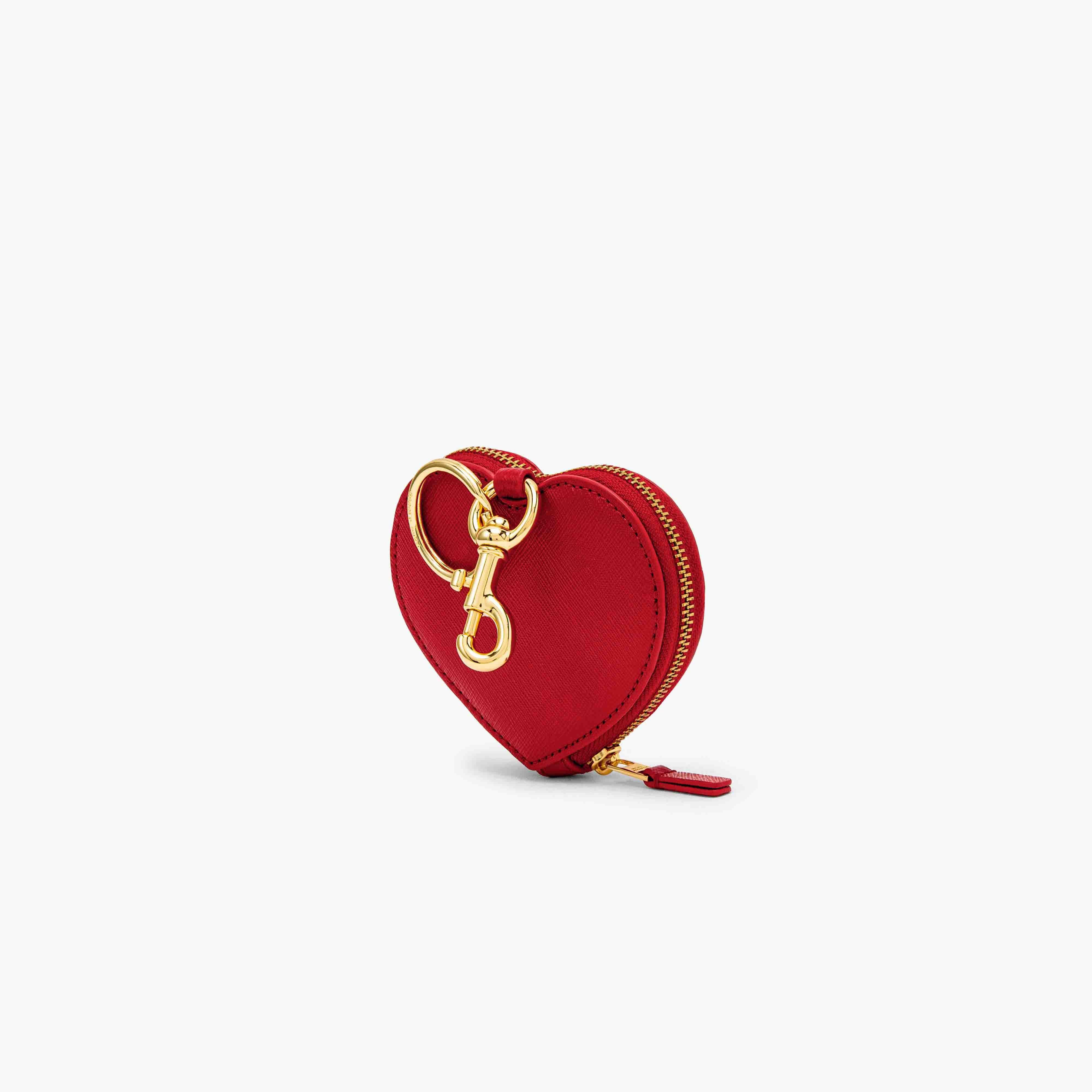 The Snapshot Nano Heart Charm - TRUE RED--Alternate view