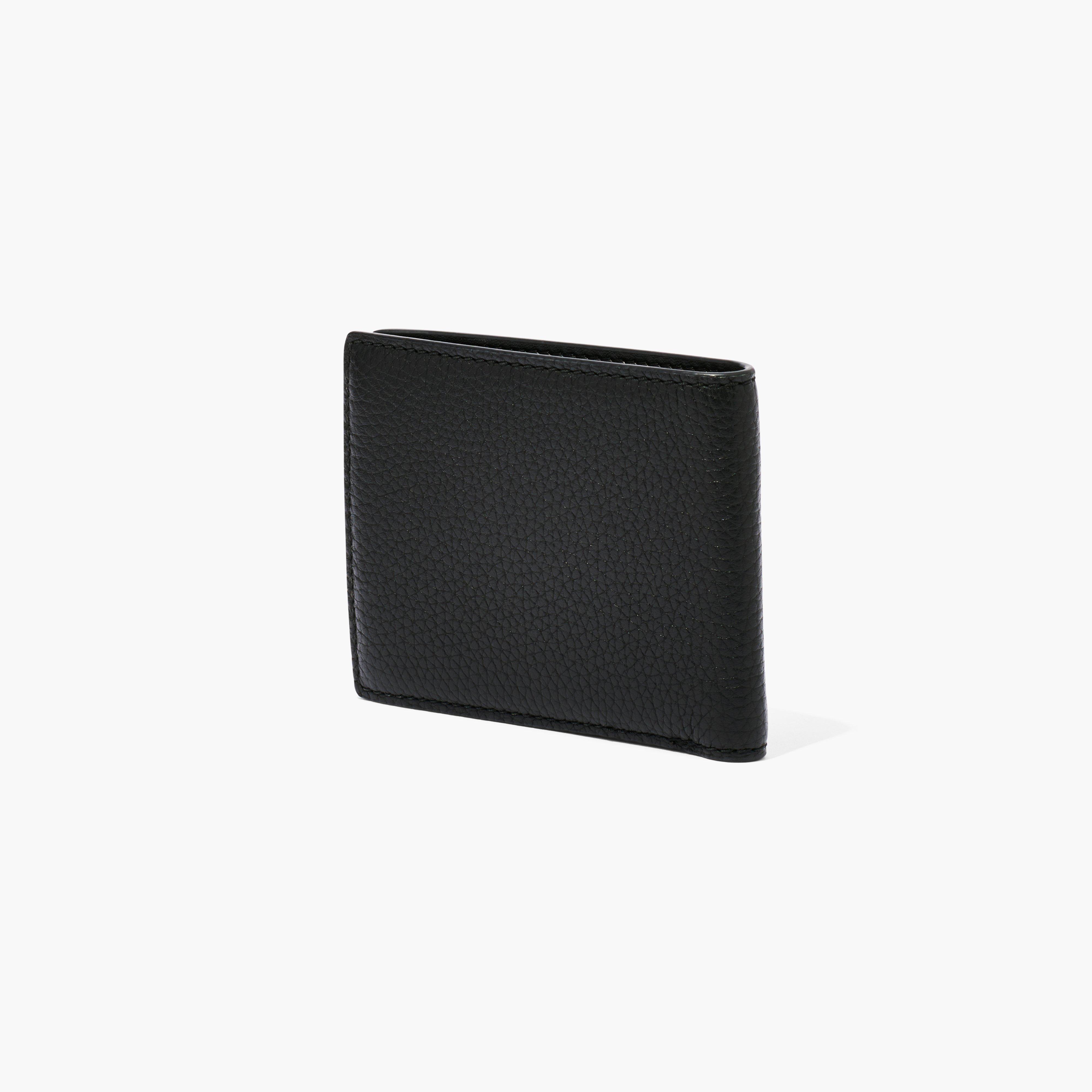The Leather Billfold Wallet - BLACK--Alternate view