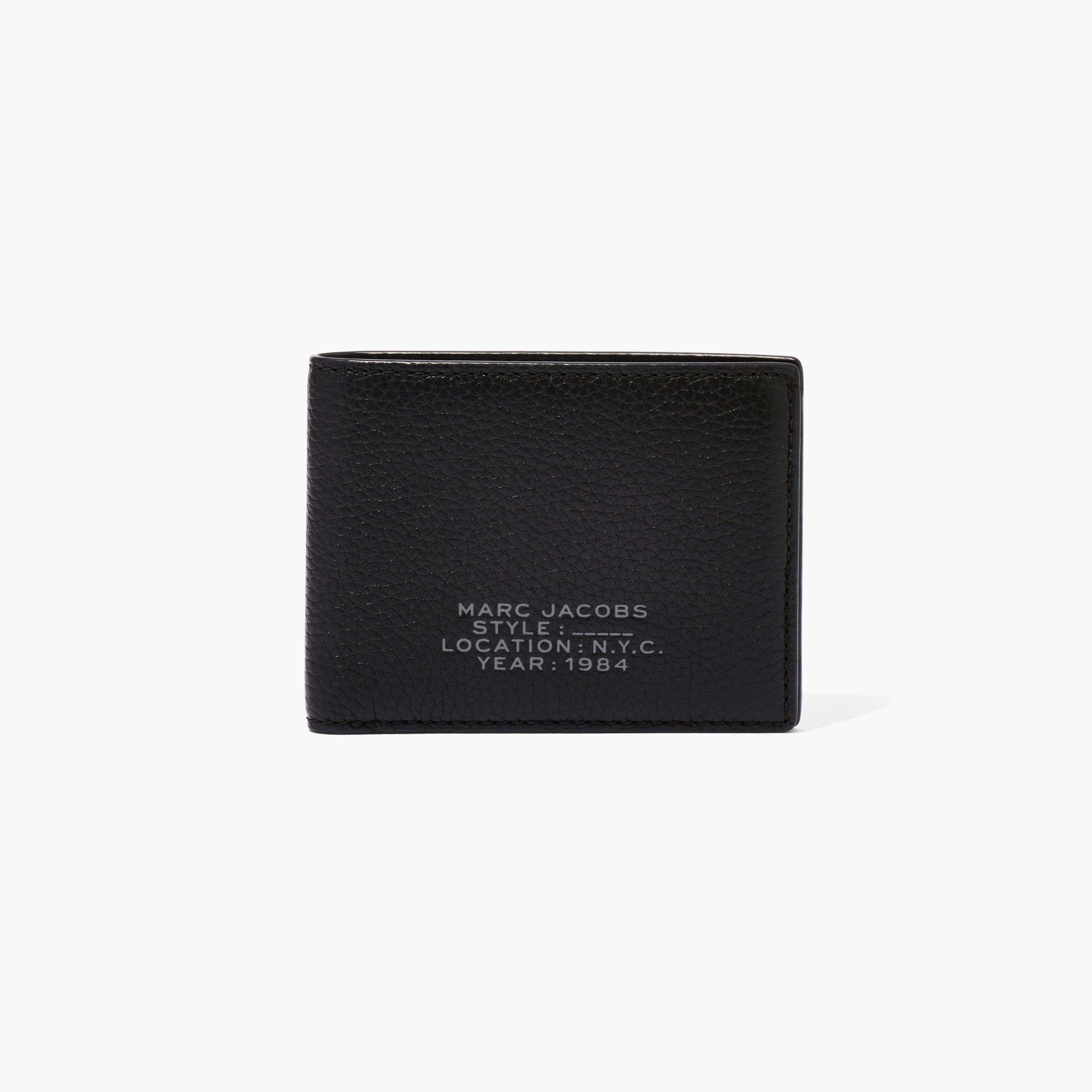 The Leather Billfold Wallet - BLACK