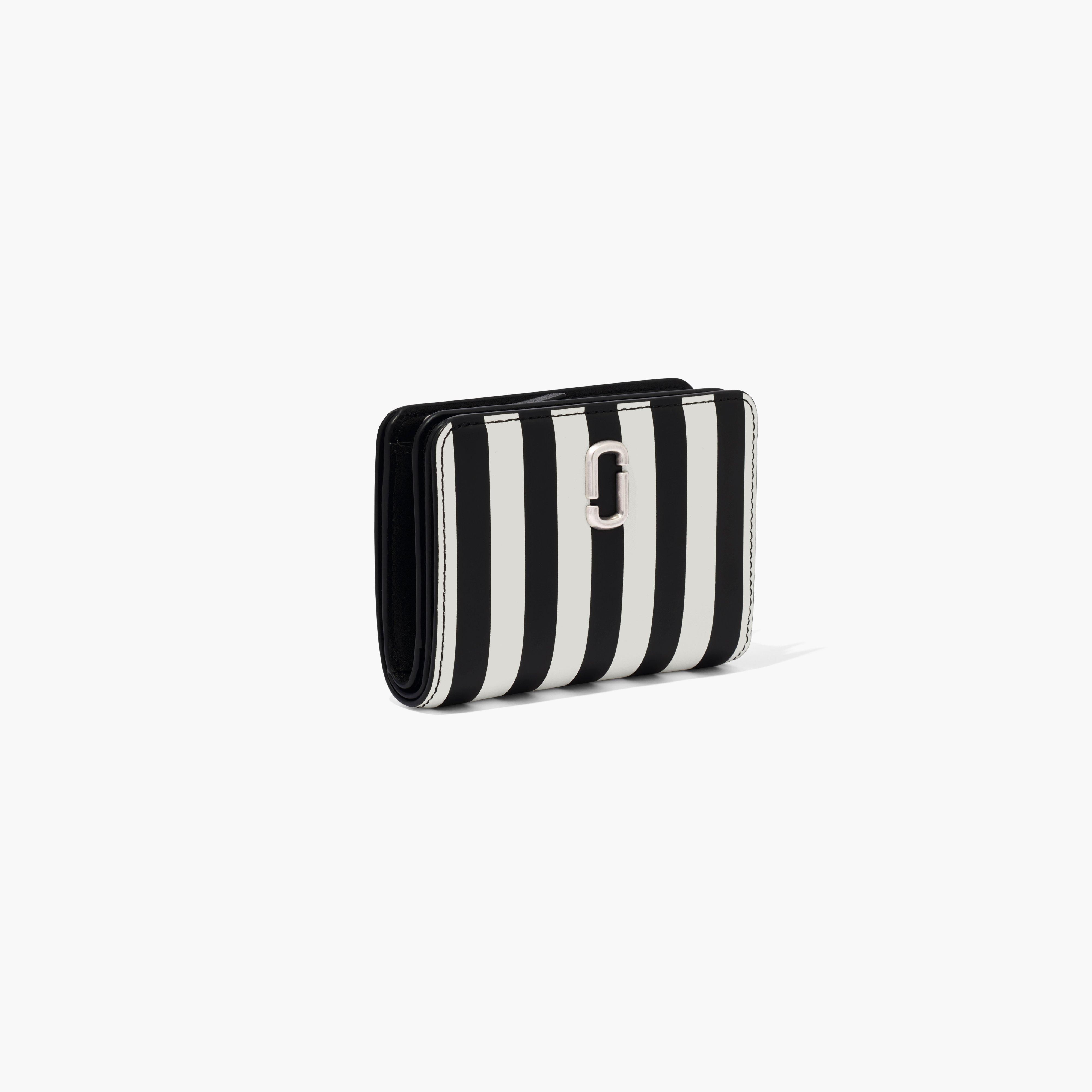 The Striped J Marc Mini Compact Wallet(View All Wallets)