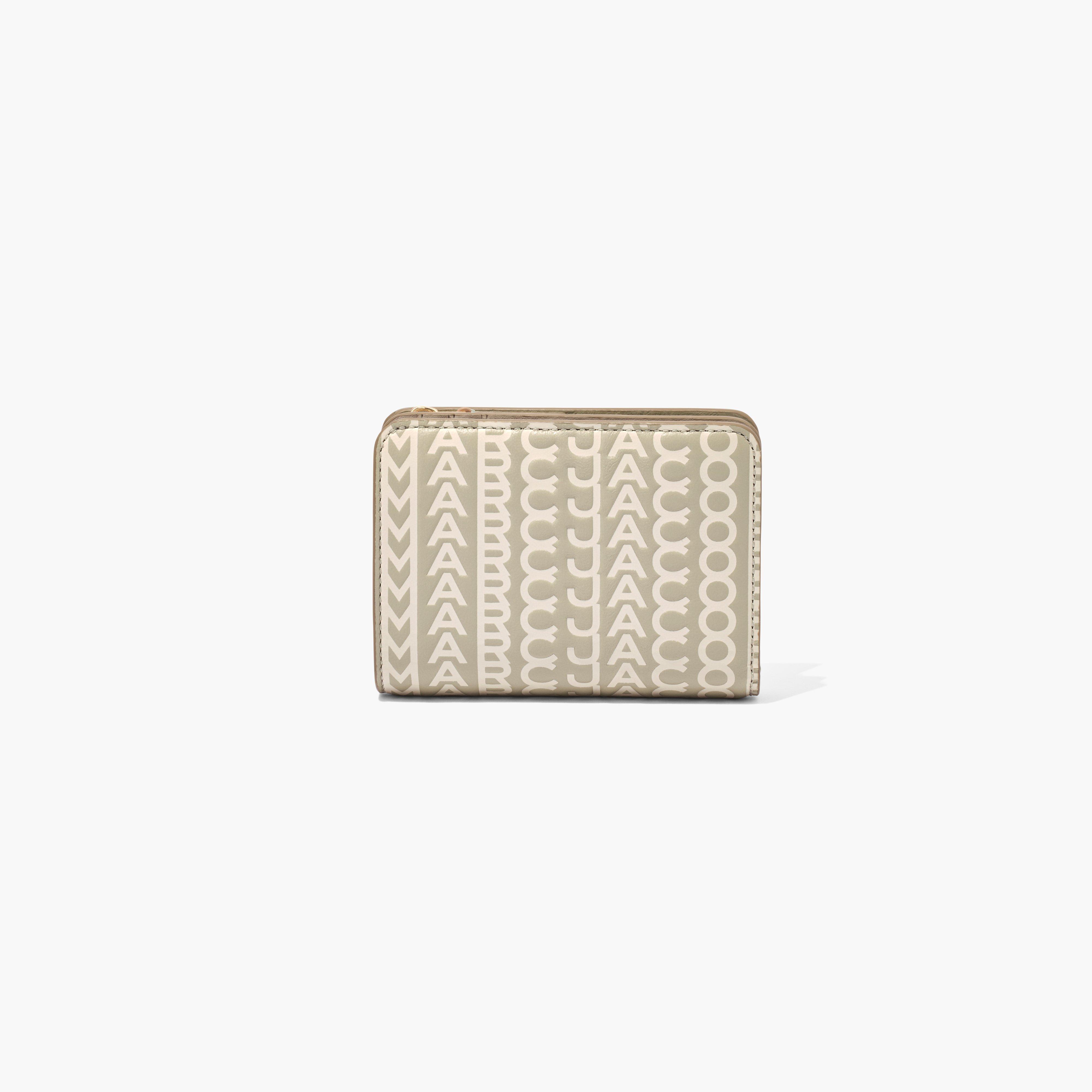 The Monogram Mini Compact Wallet - KHAKI
