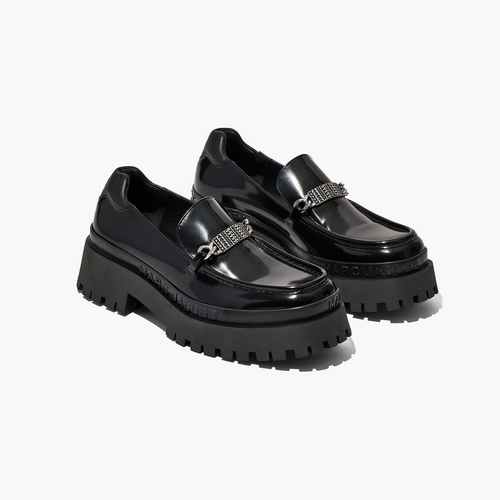 The Leather Barcode Monogram Loafer | Marc Jacobs | Official Site