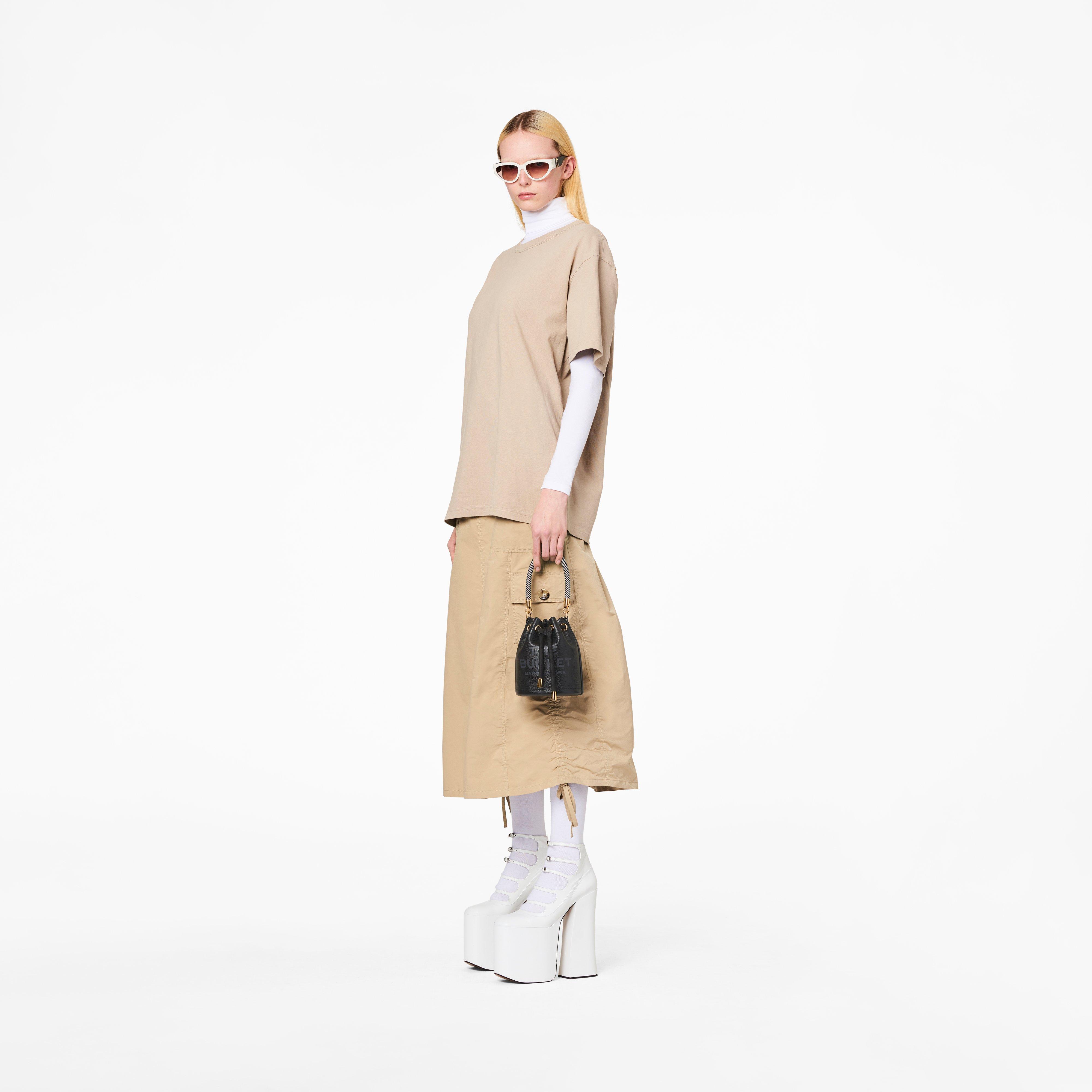 The Leather Micro Bucket Bag(The Bucket)