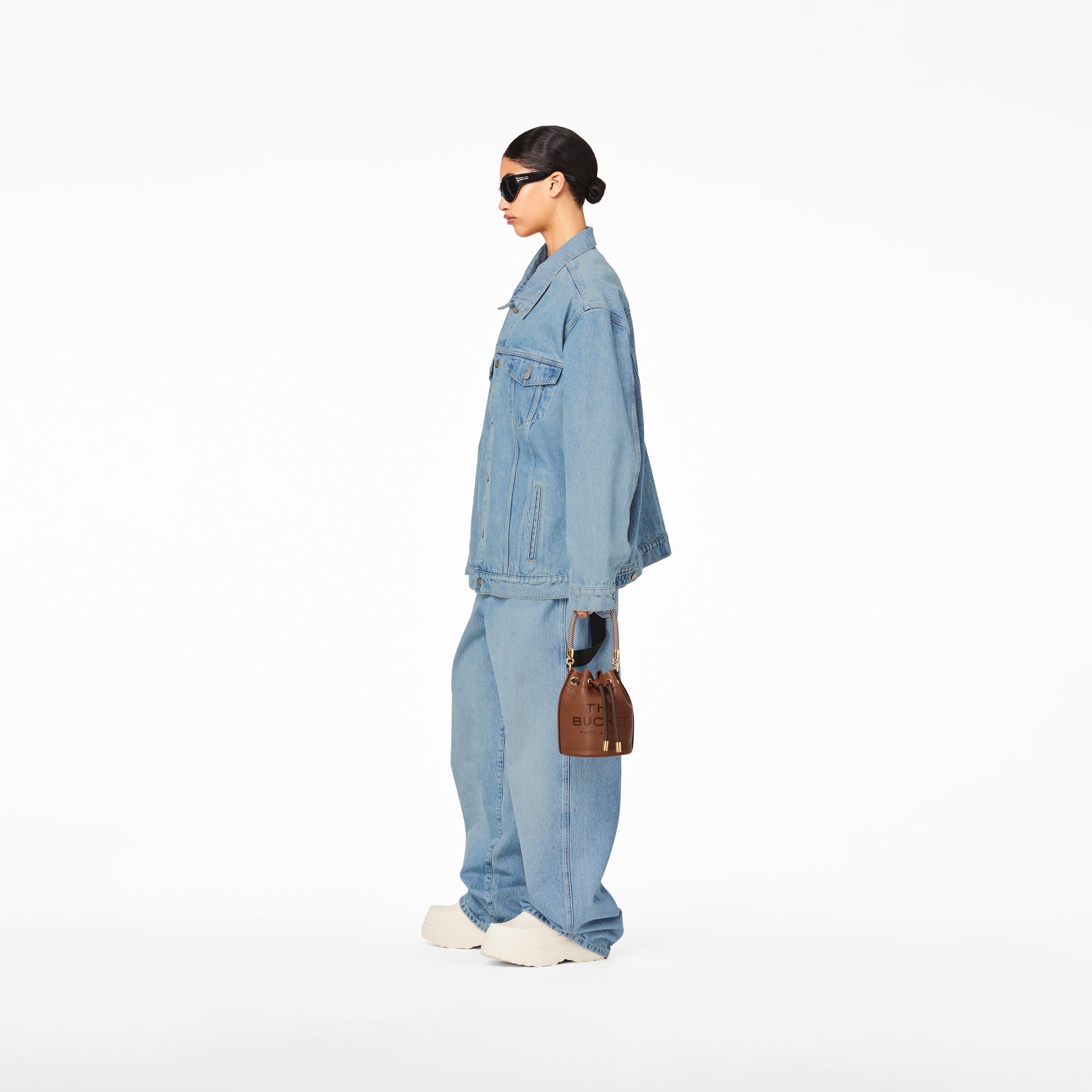 The Leather Micro Bucket Bag(The Bucket)