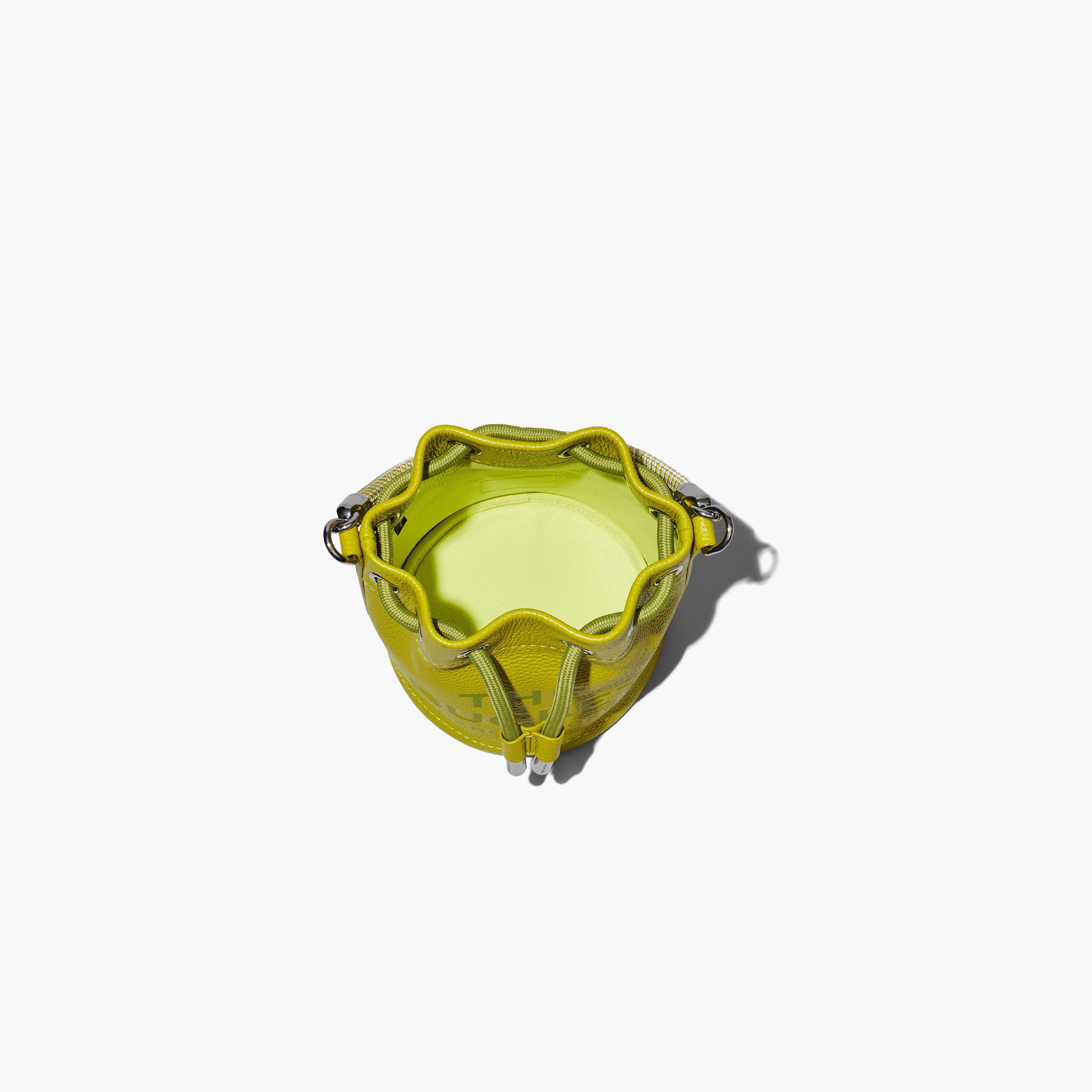 The Leather Micro Bucket Bag(The Bucket)