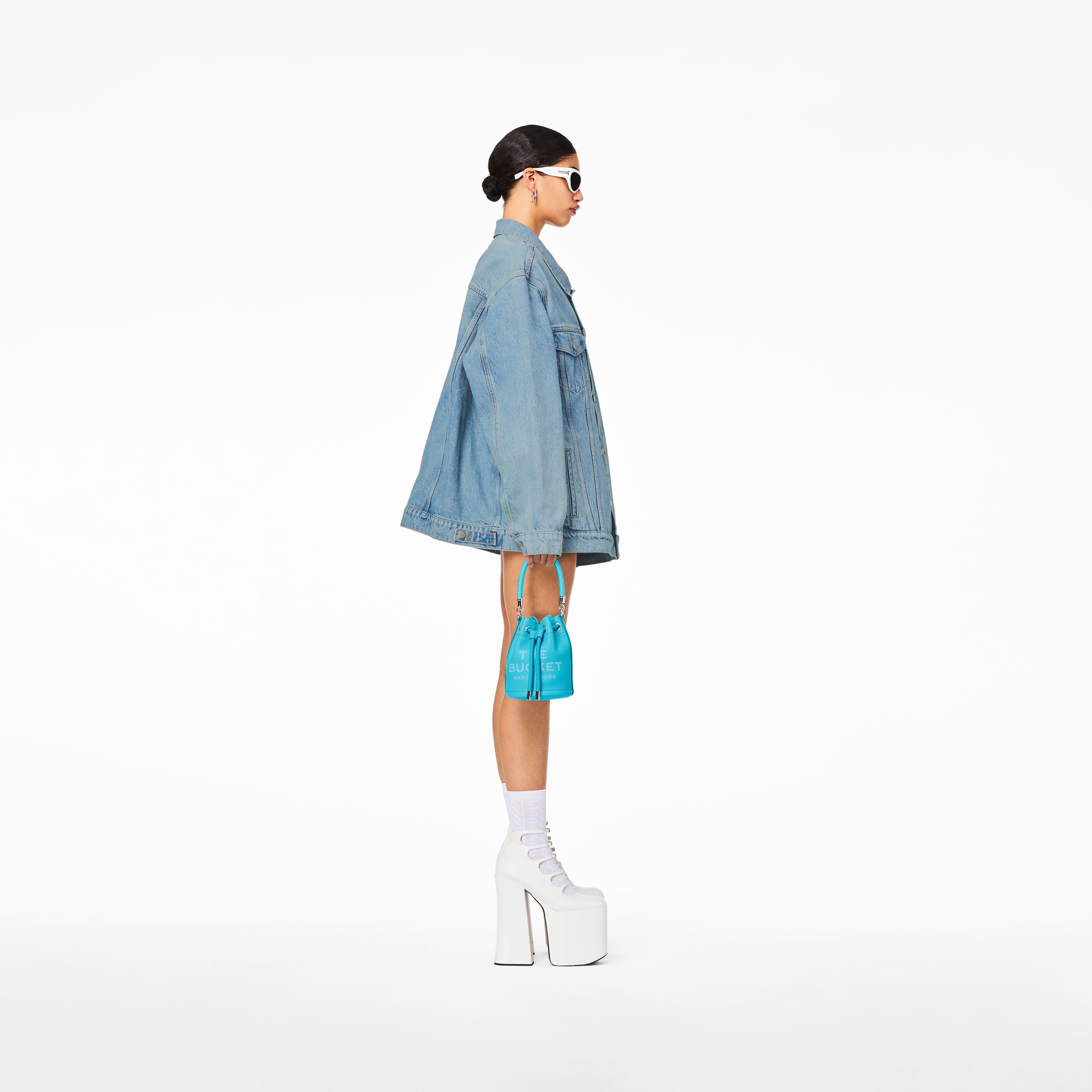 The Leather Micro Bucket Bag(The Bucket)