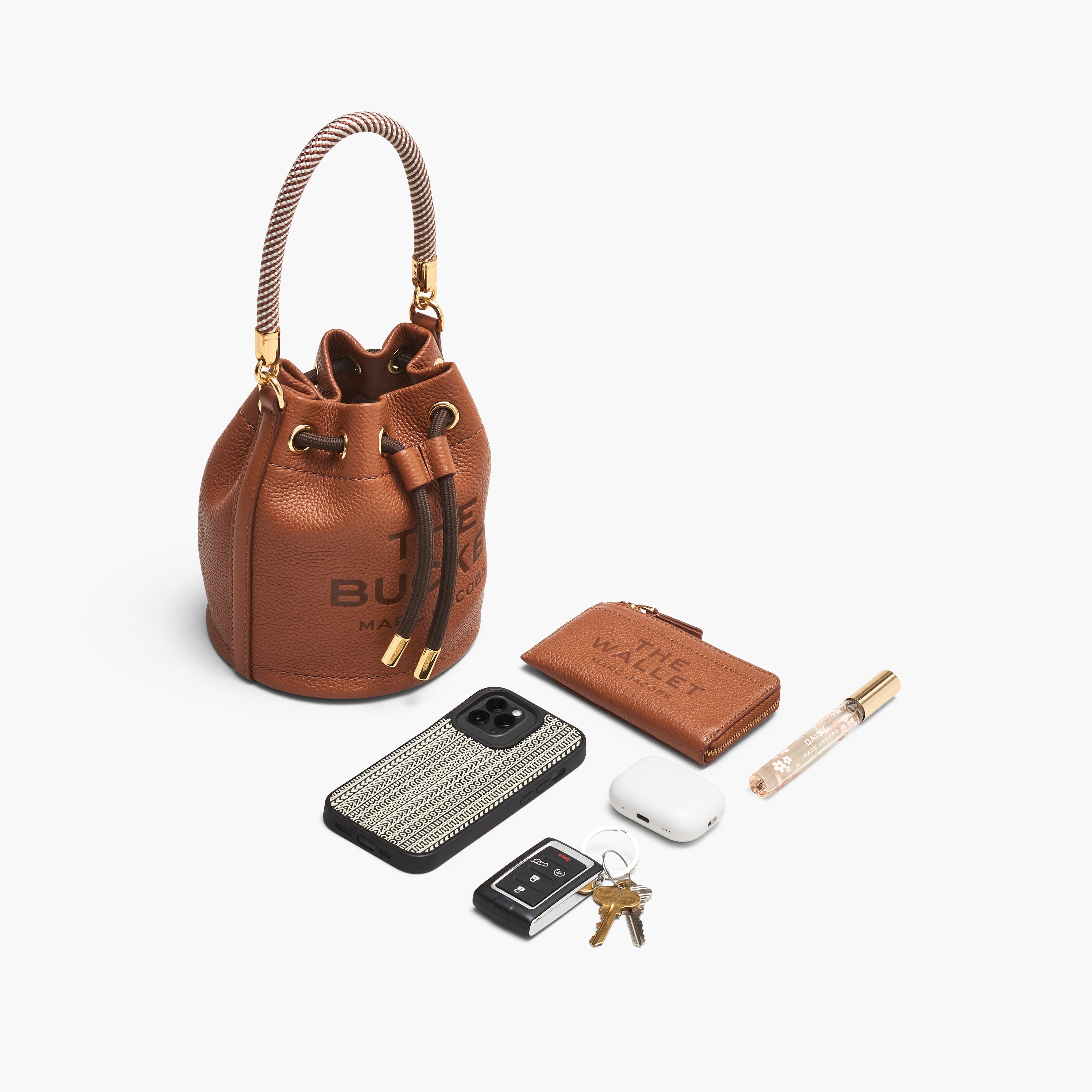The Leather Micro Bucket Bag(The Bucket)