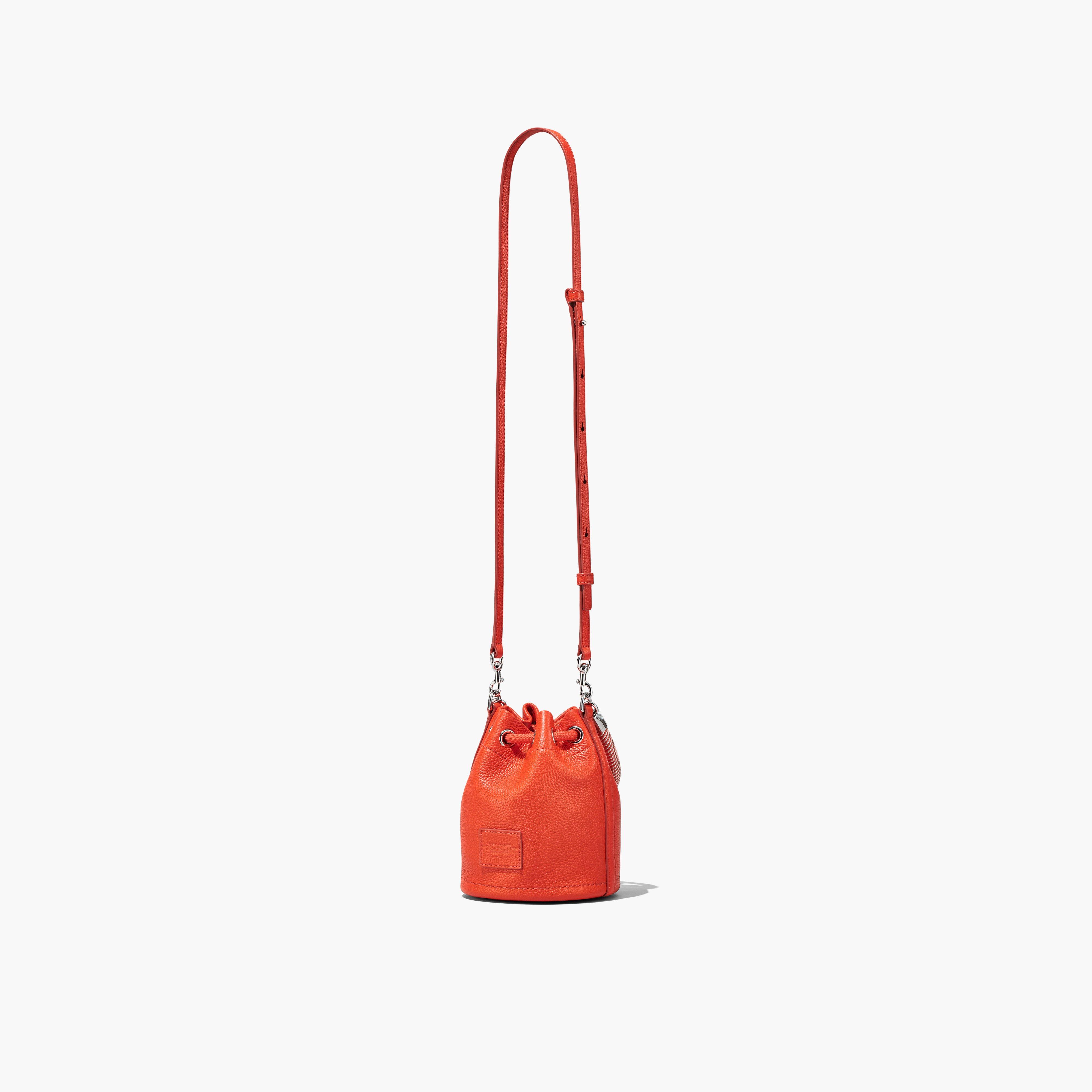 The Leather Micro Bucket Bag(Crossbody Bags)