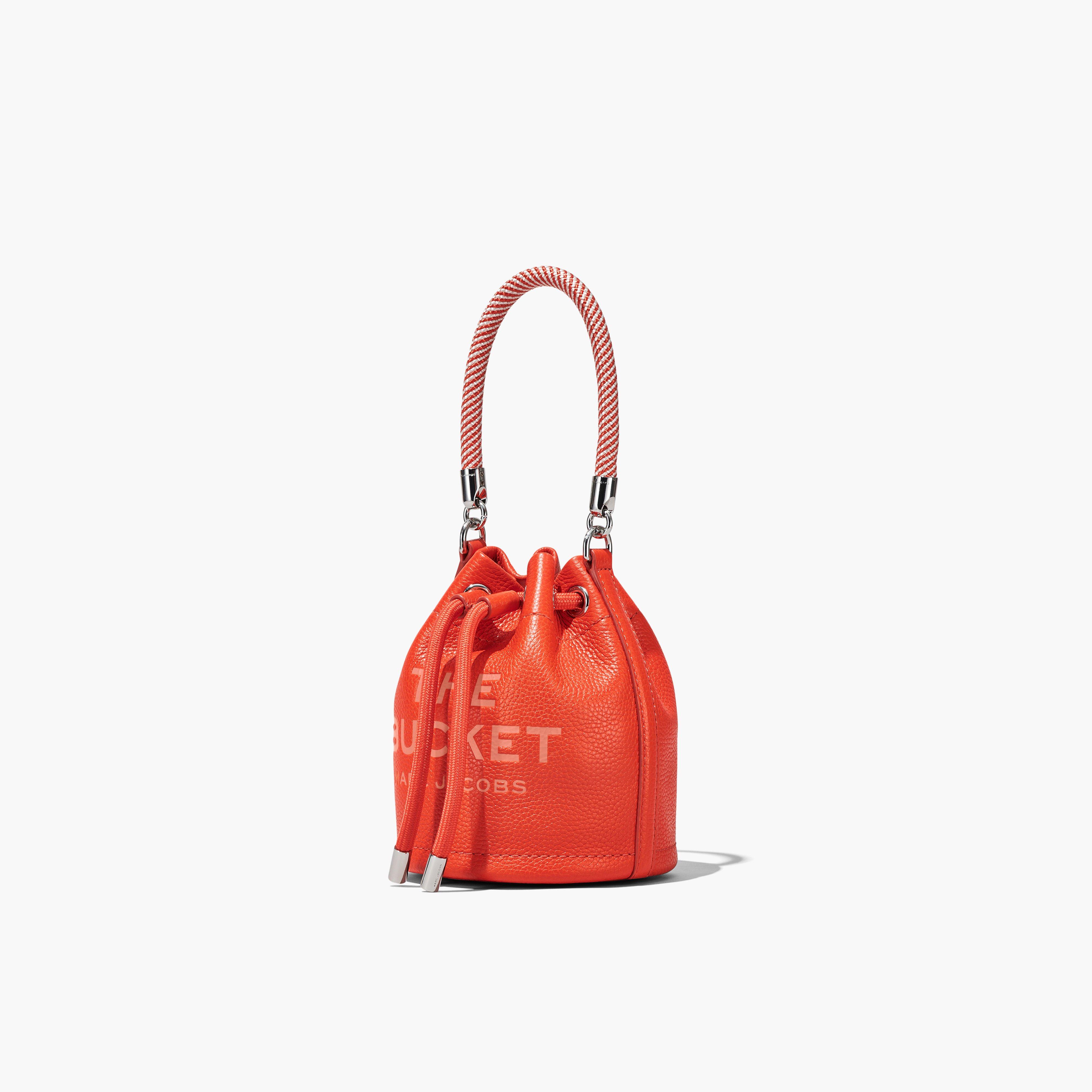 The Leather Micro Bucket Bag(Crossbody Bags)