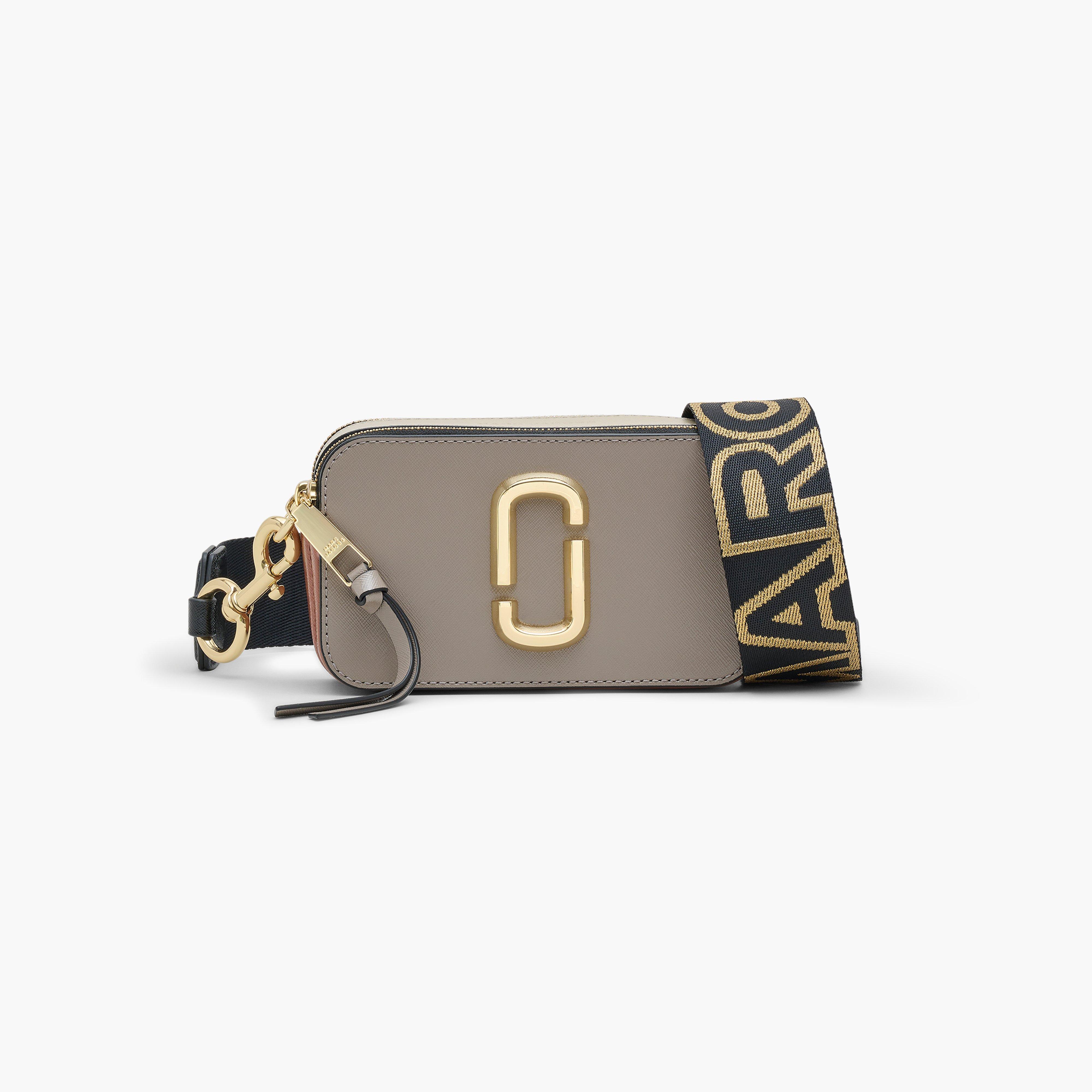 MARC JACOBS The Snapshot Bag in Cement/Multi
