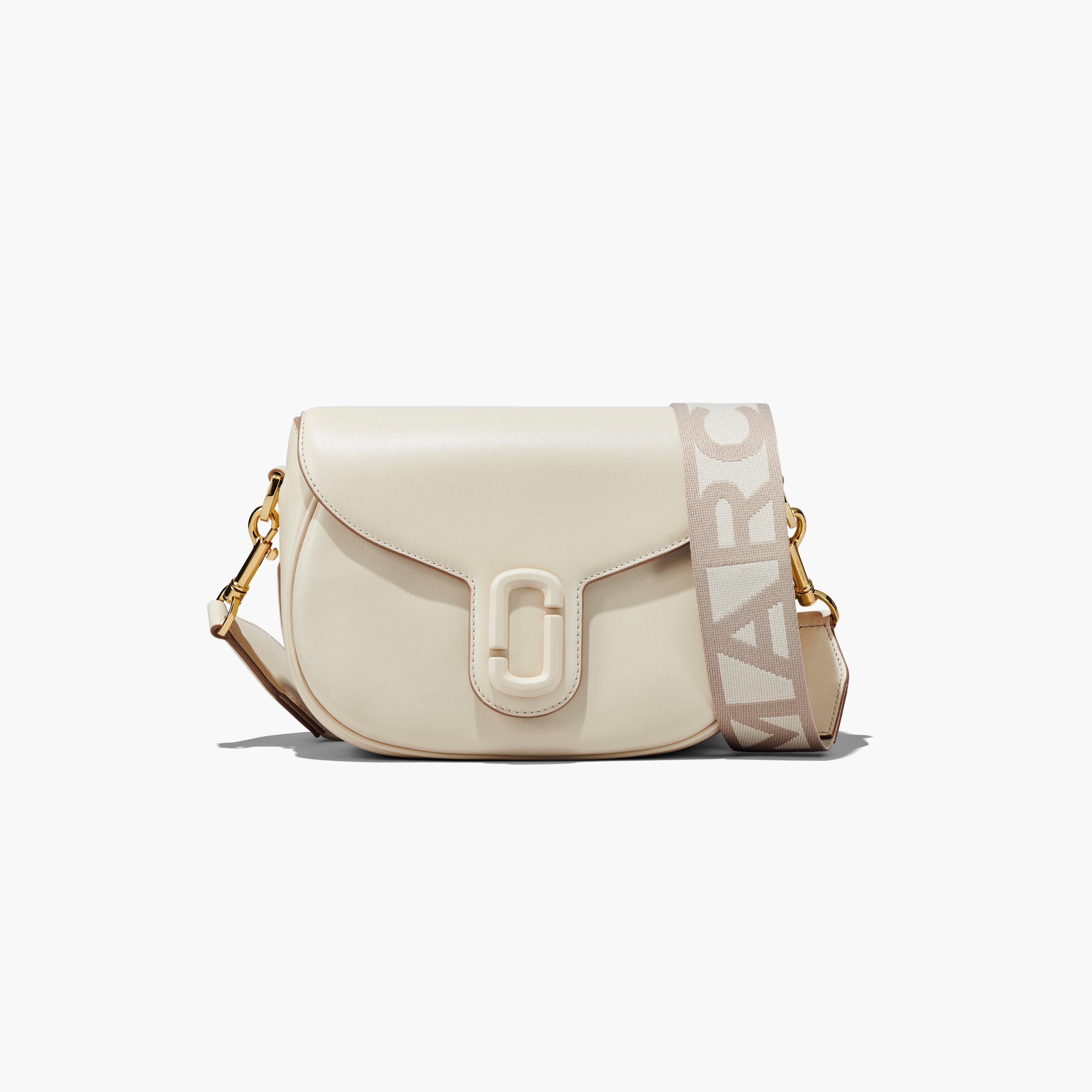 The J Marc Saddle Bag - CLOUD WHITE