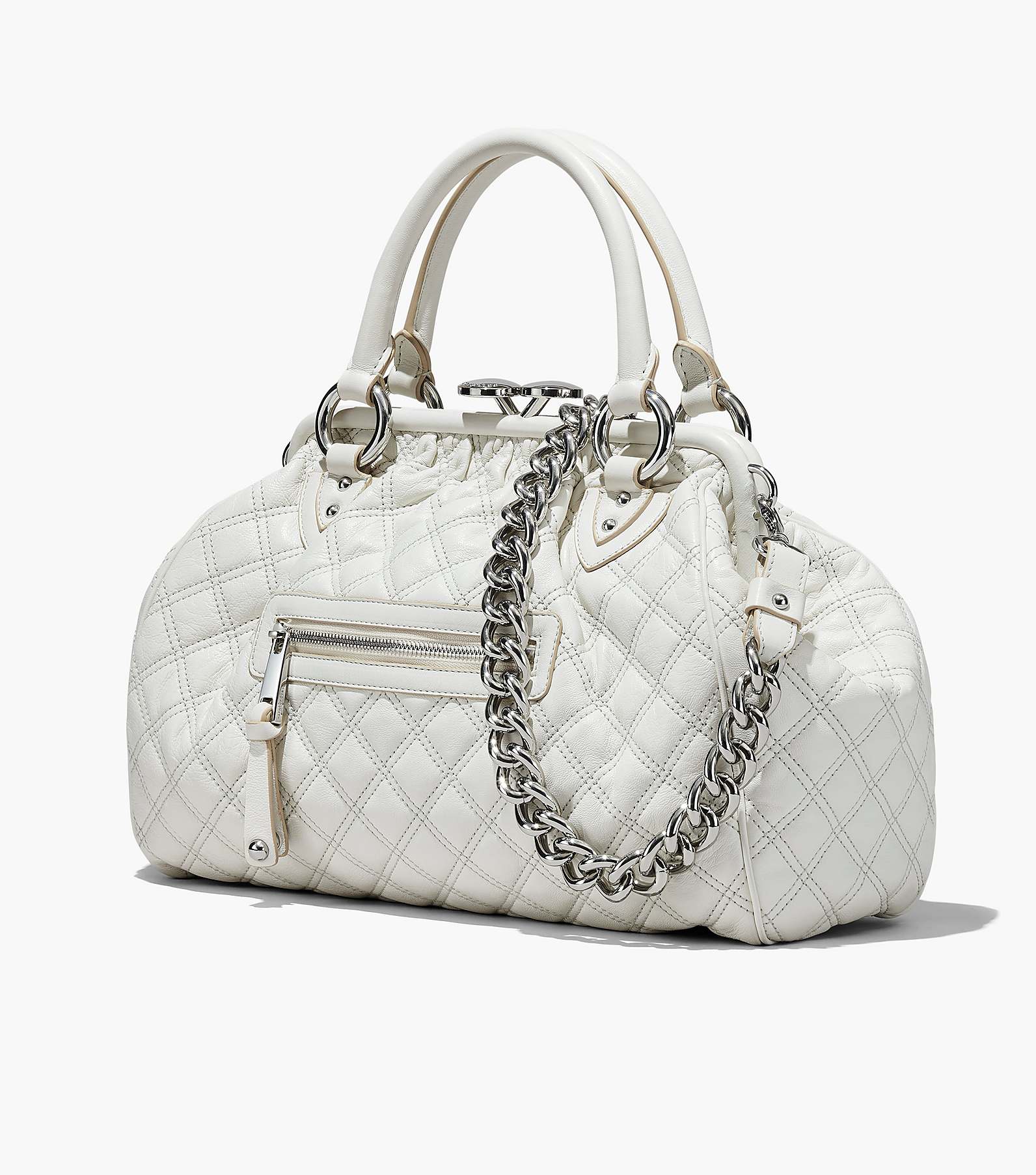 Re-Edition Quilted Leather Stam Bag(The Quilted Collection)