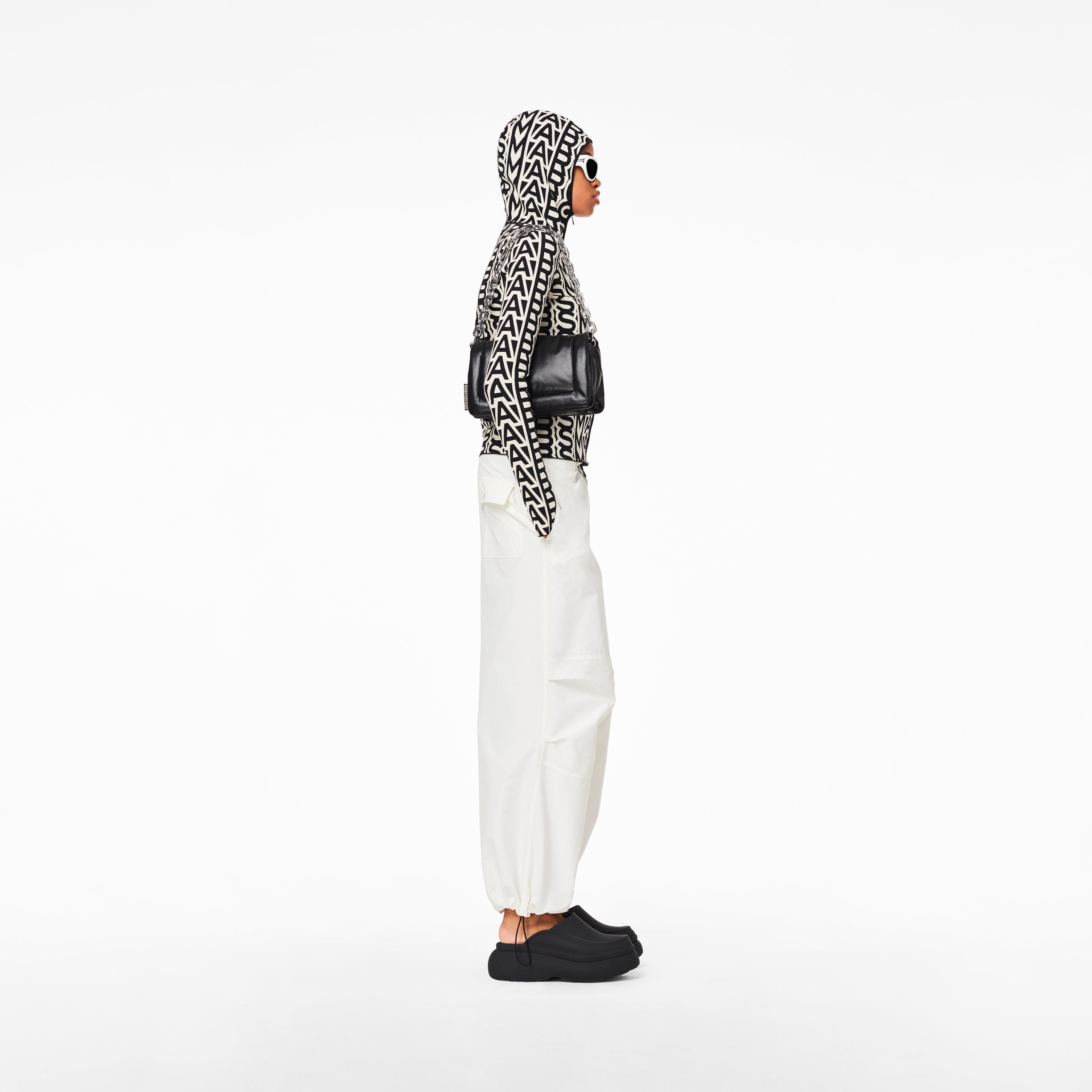 The Barcode Pillow Bag - BLACK--Alternate view