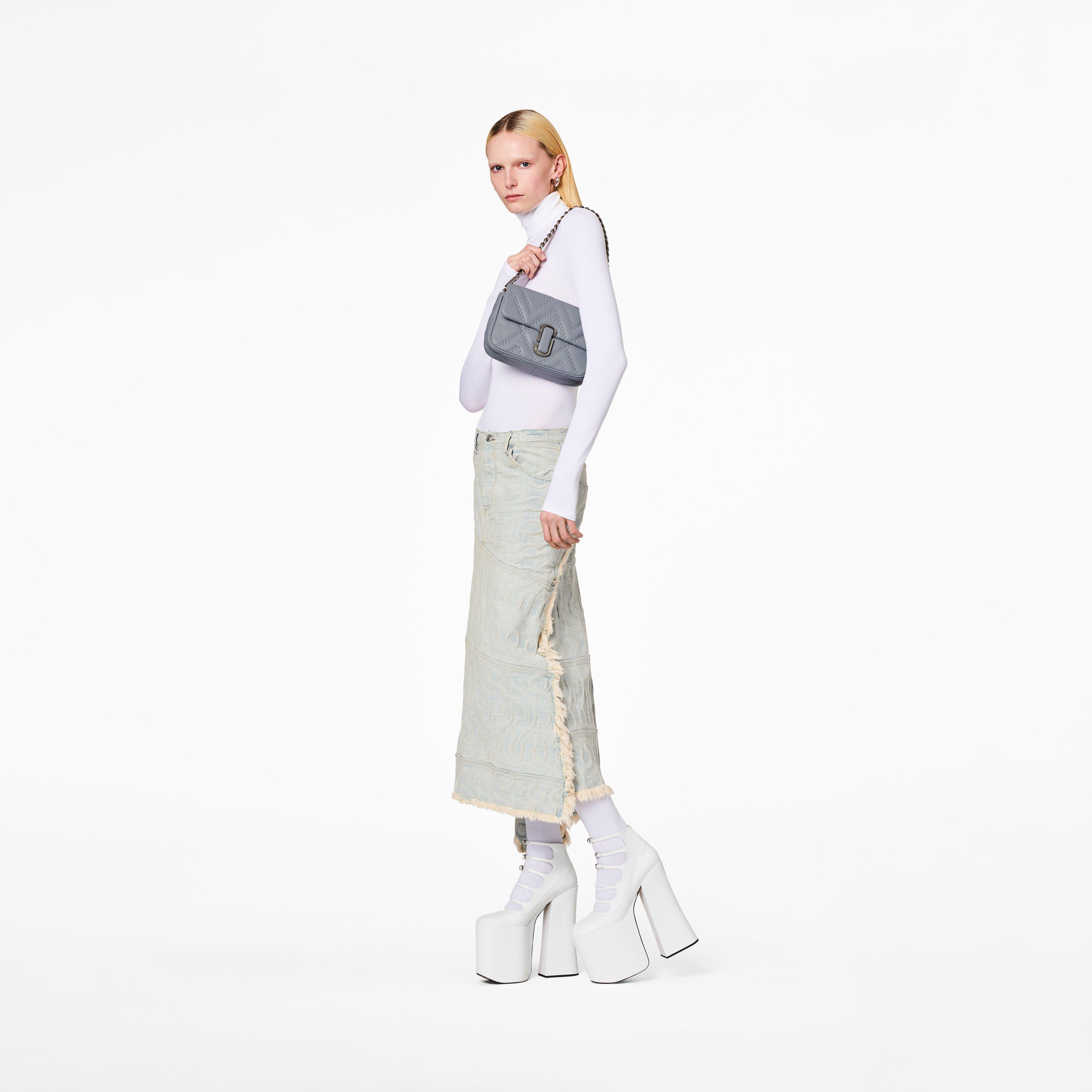 The Quilted Leather J Marc Shoulder Bag(The Quilted Collection)