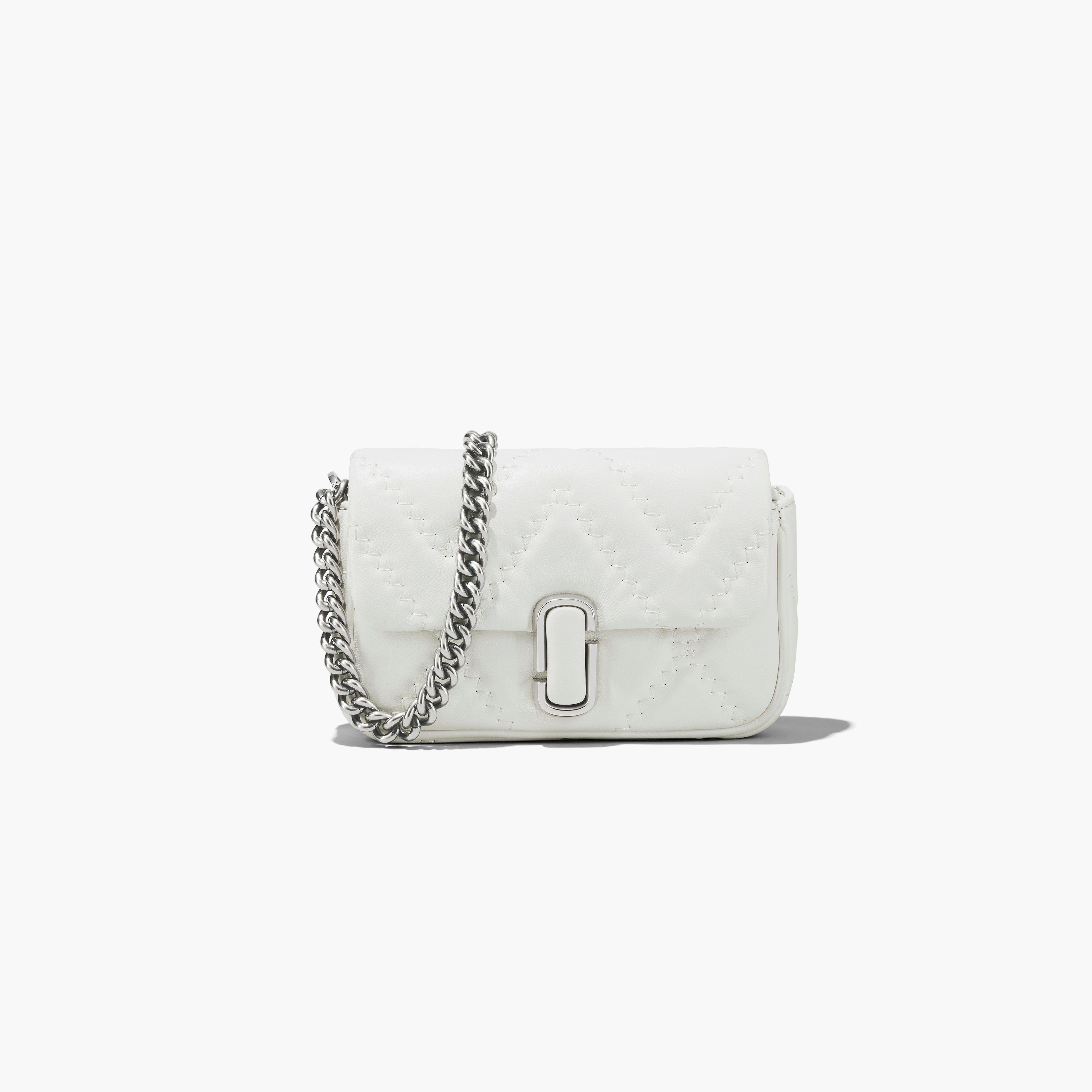The Quilted Leather J Marc Mini Bag - COTTON