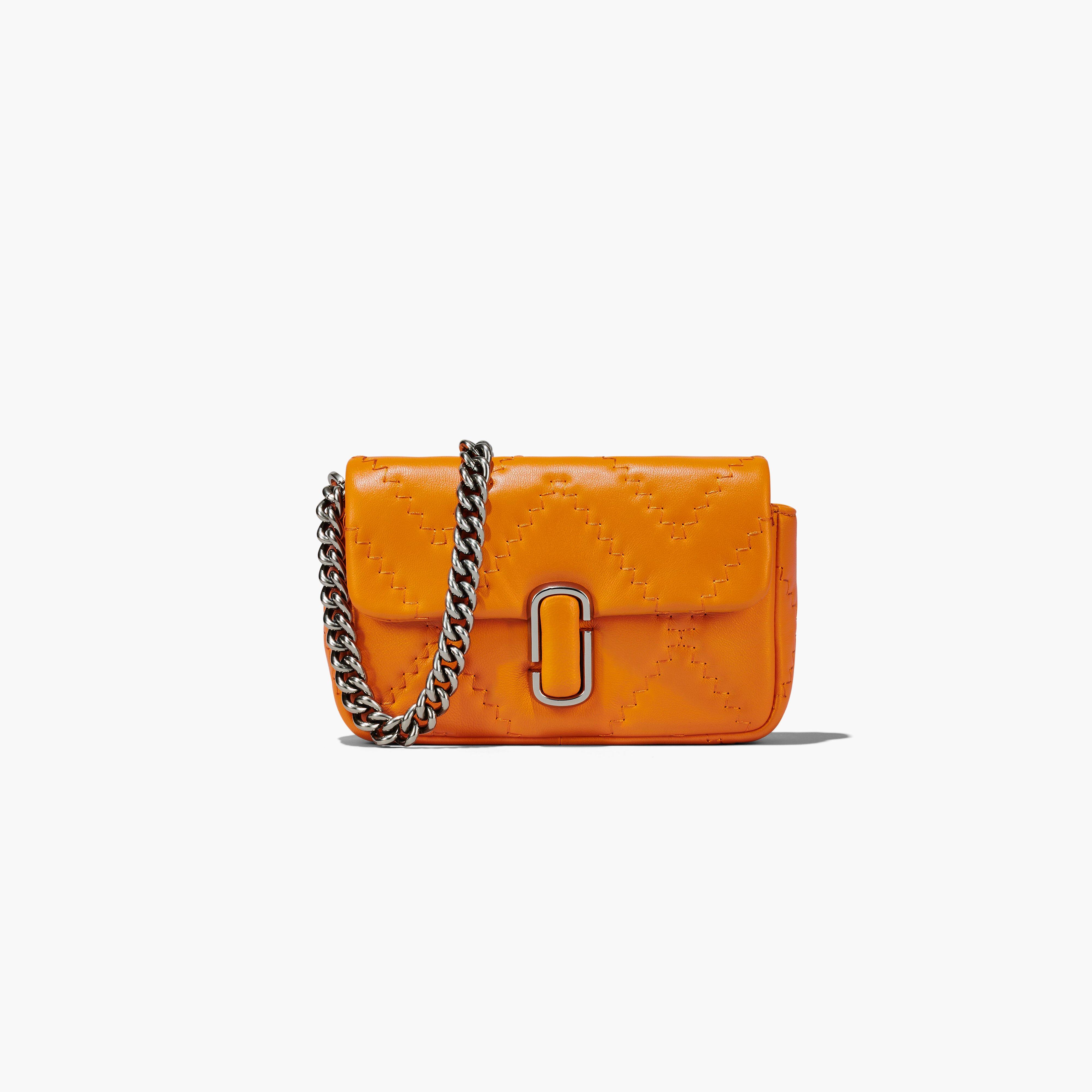 The Quilted Leather J Marc Mini Bag - SCORCHED