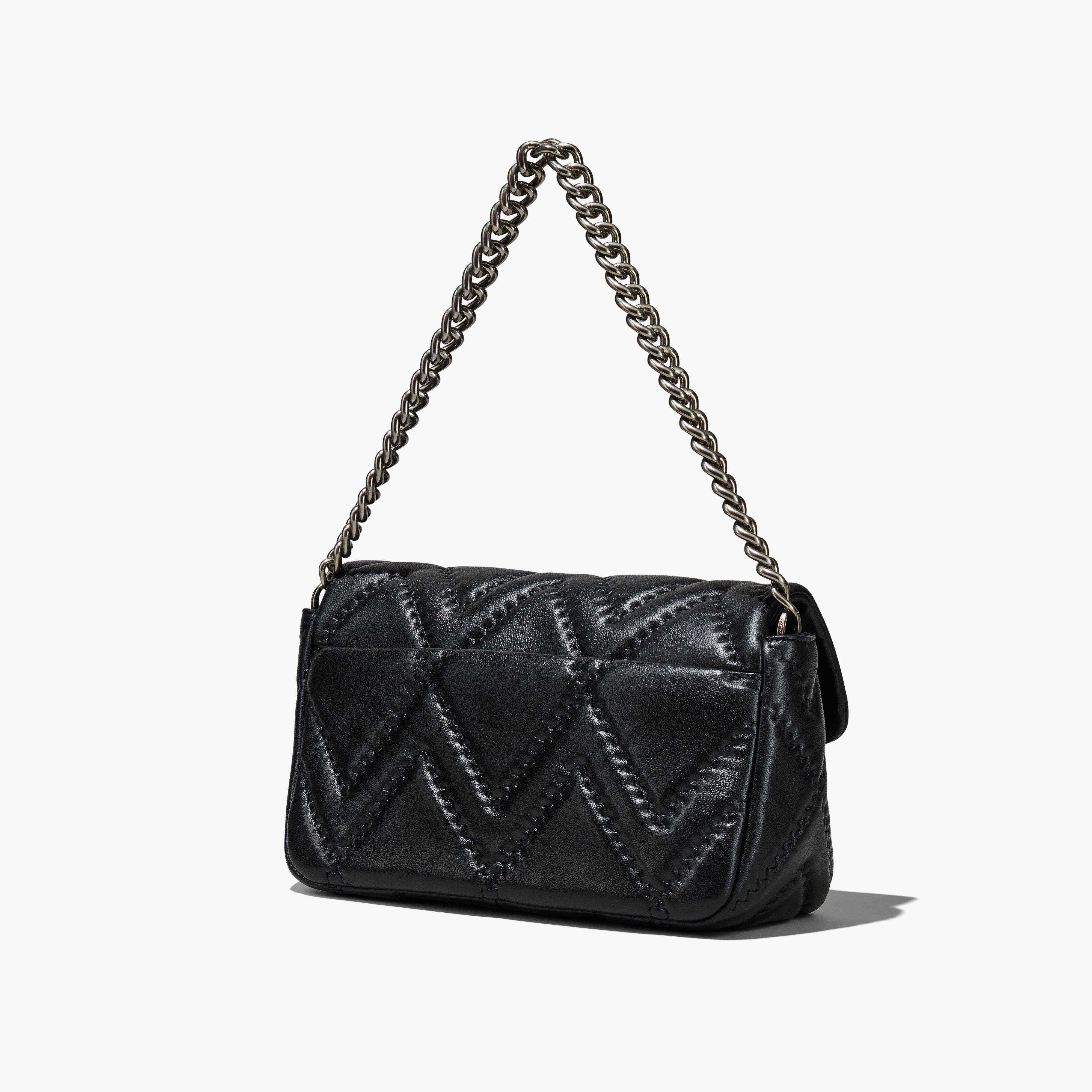 THE QUILTED LEATHER J MARC SHOULDER BAG LARGE | マーク