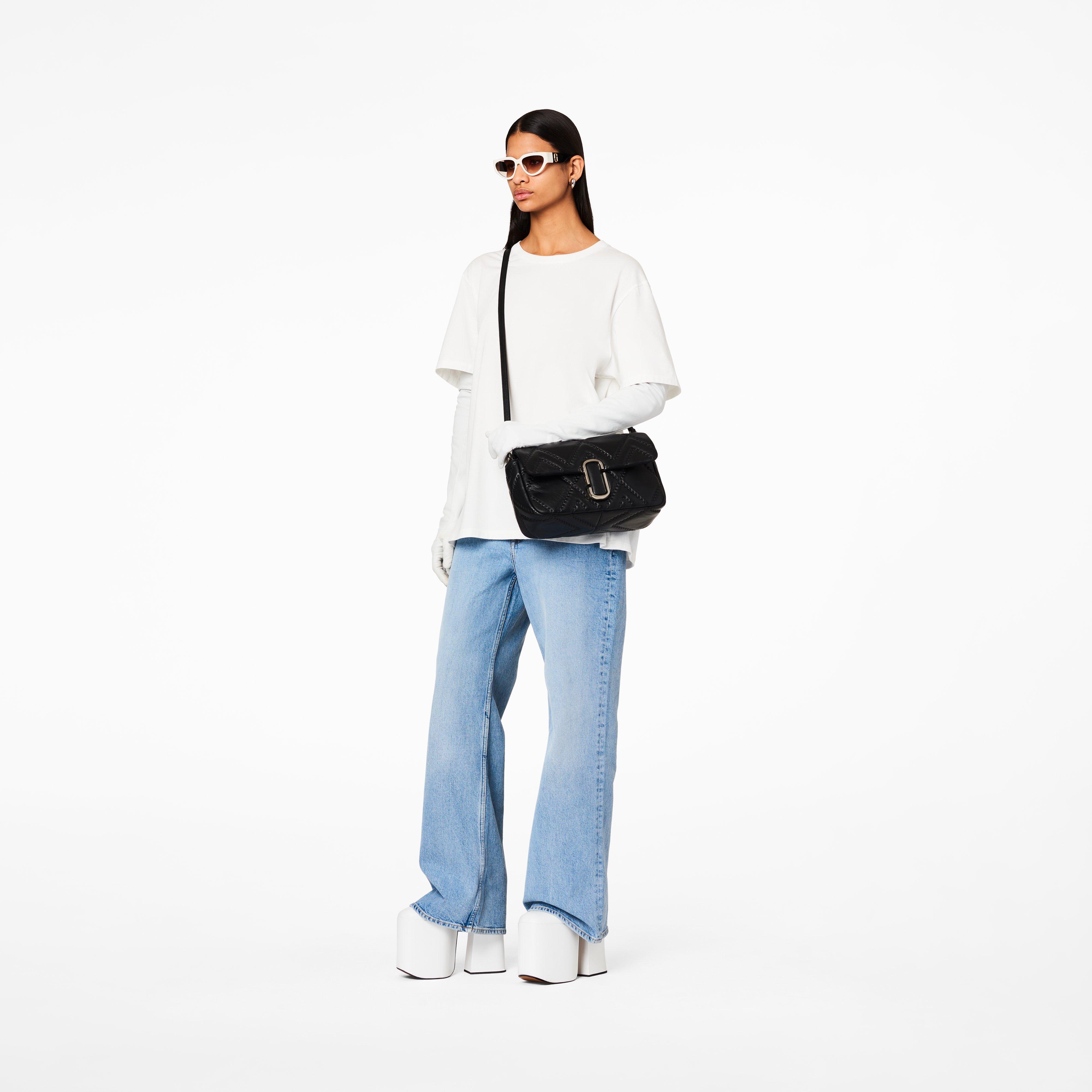 THE QUILTED LEATHER J MARC SHOULDER BAG LARGE | マーク