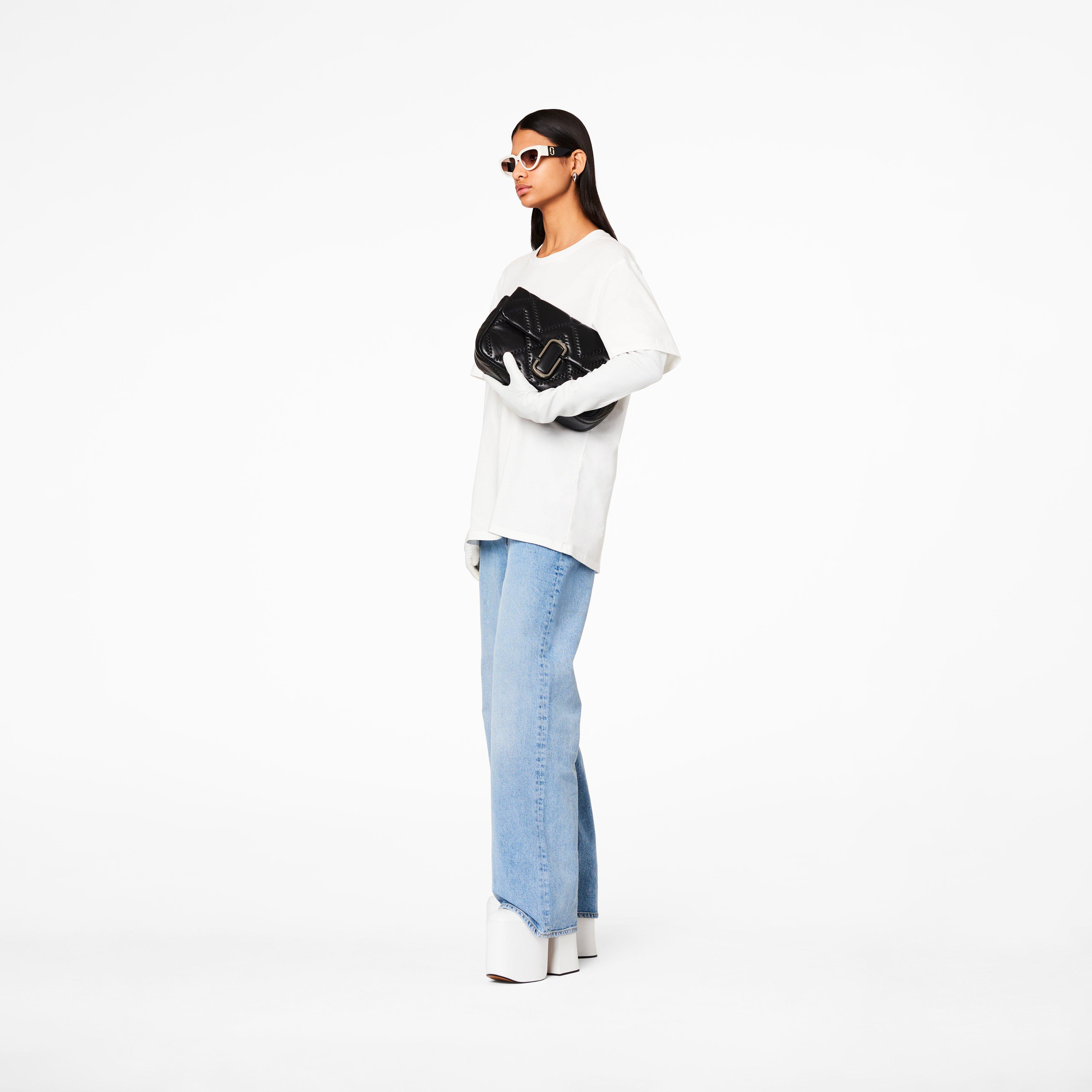 The Quilted Leather J Marc Large Shoulder Bag(Shoulder Bags)