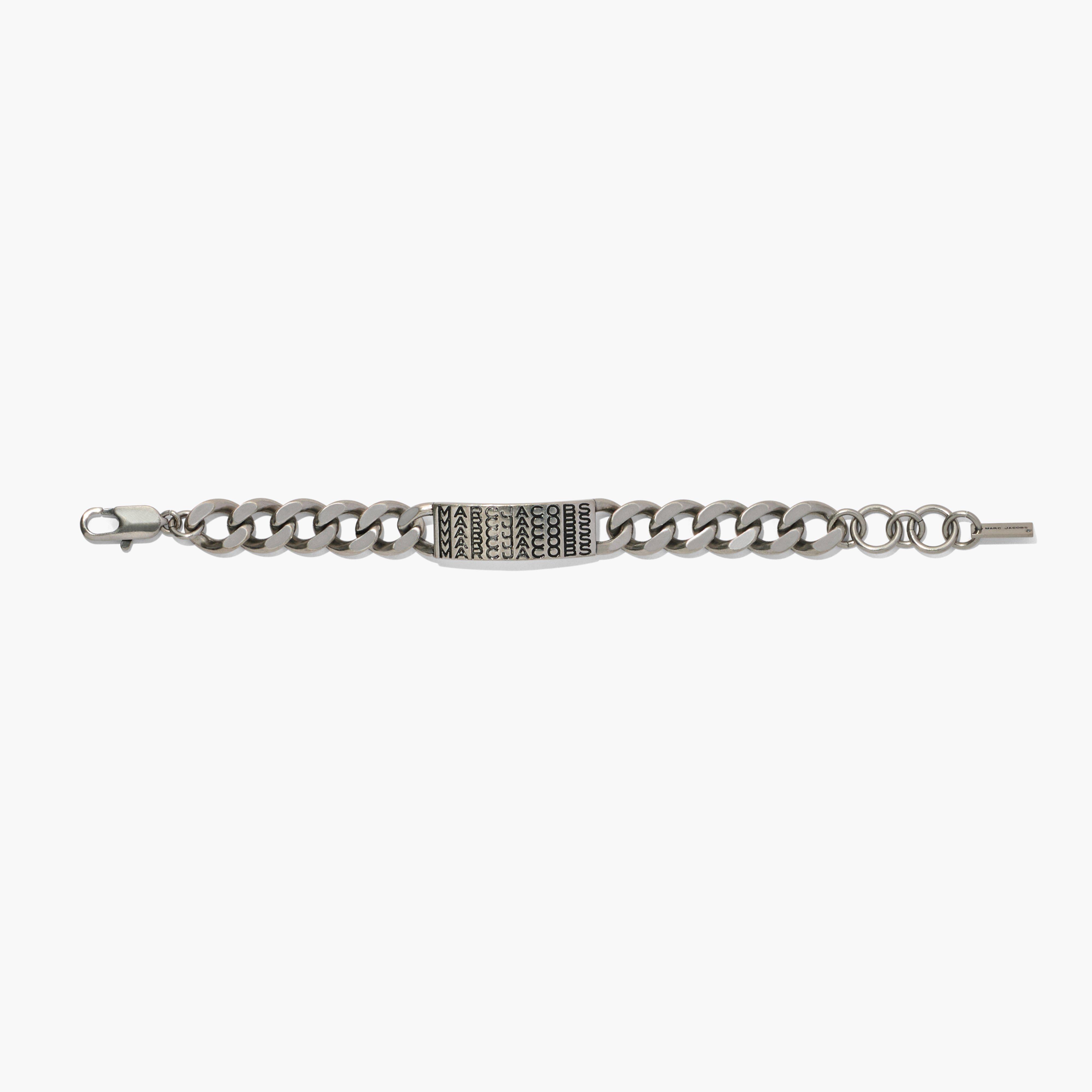 The Barcode Monogram ID Chain Bracelet Marc Jacobs Sitio web oficial