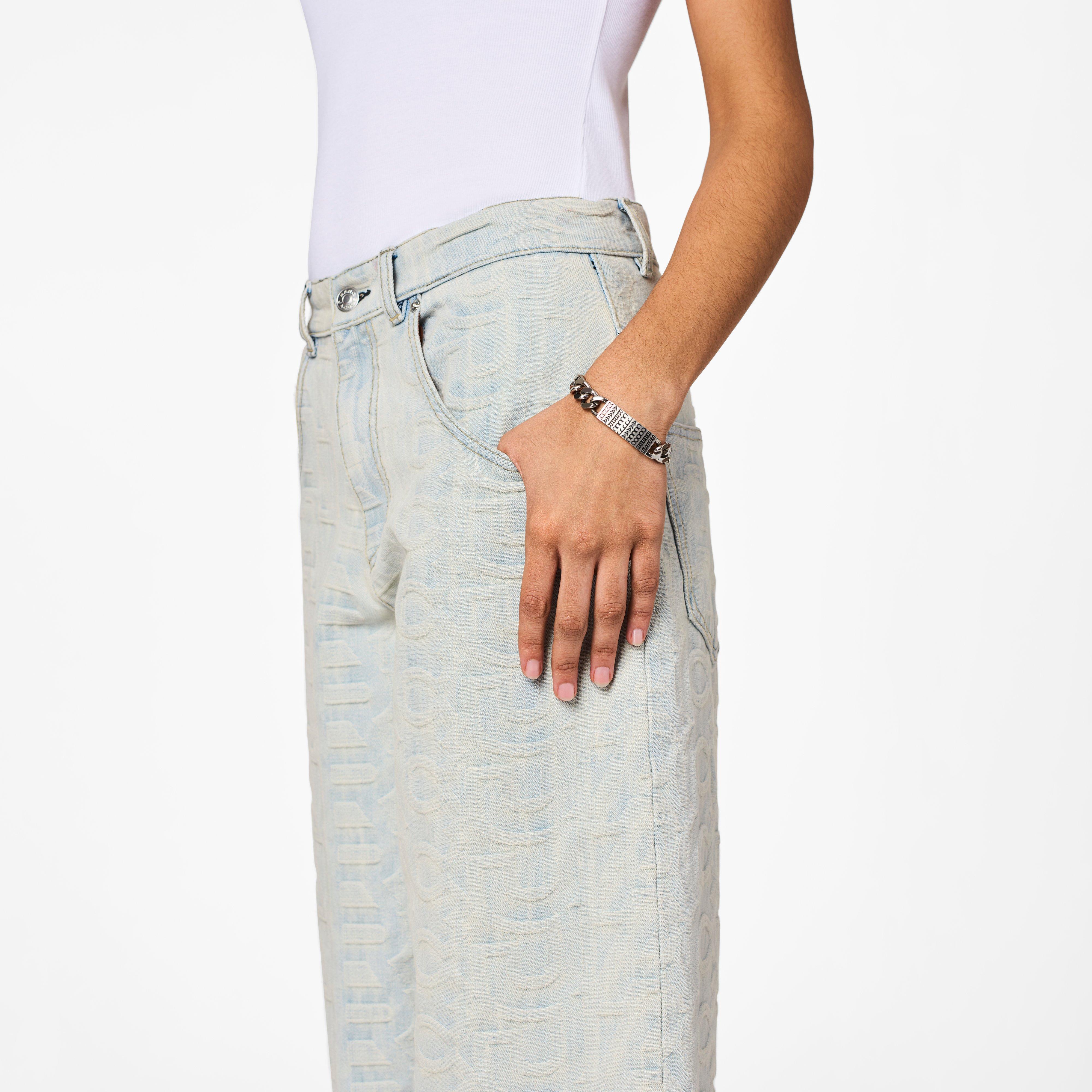 The Barcode Monogram ID Chain Bracelet(Bracelets)