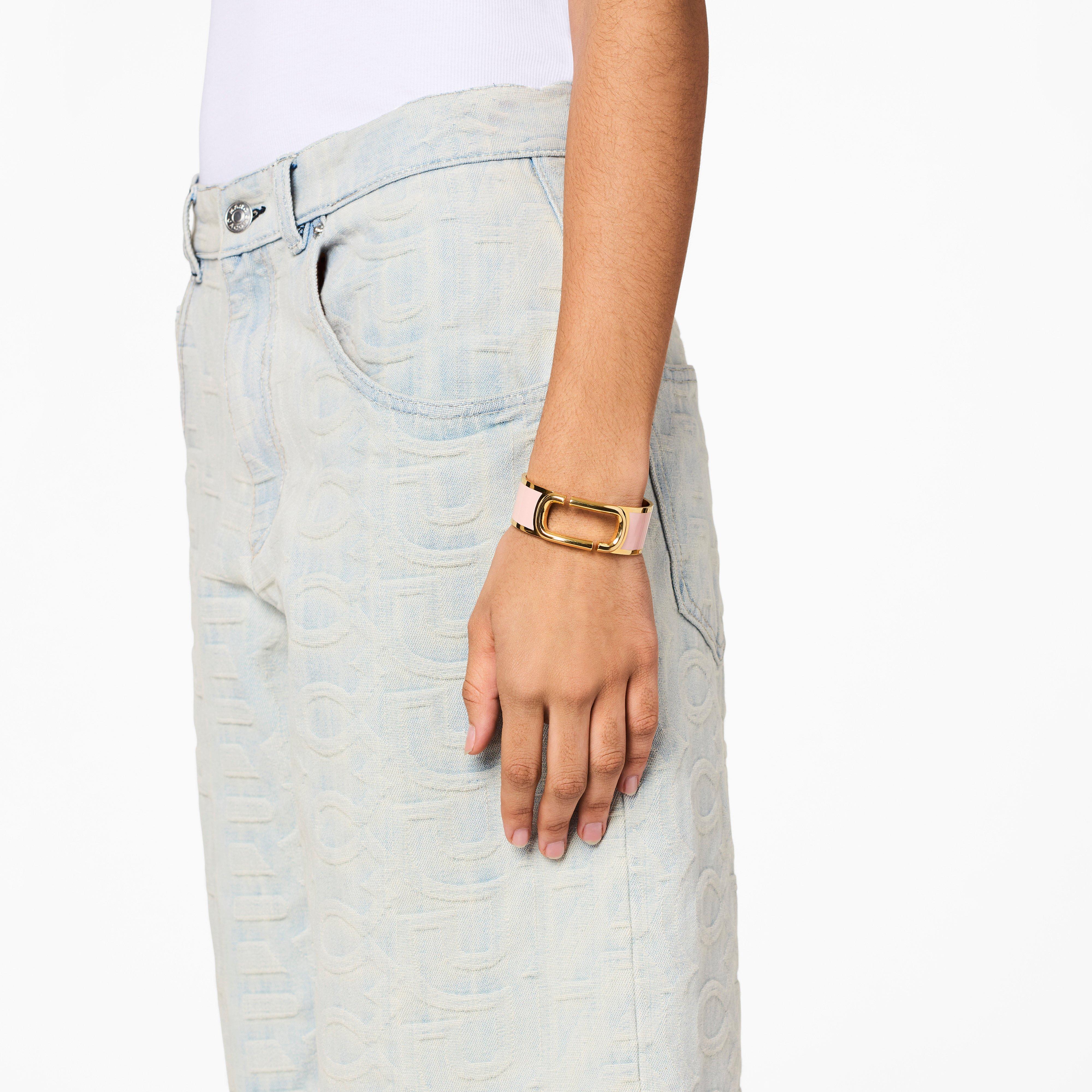 The J Marc Large Hinge Bangle - NEW ROSE/GOLD--Alternate view