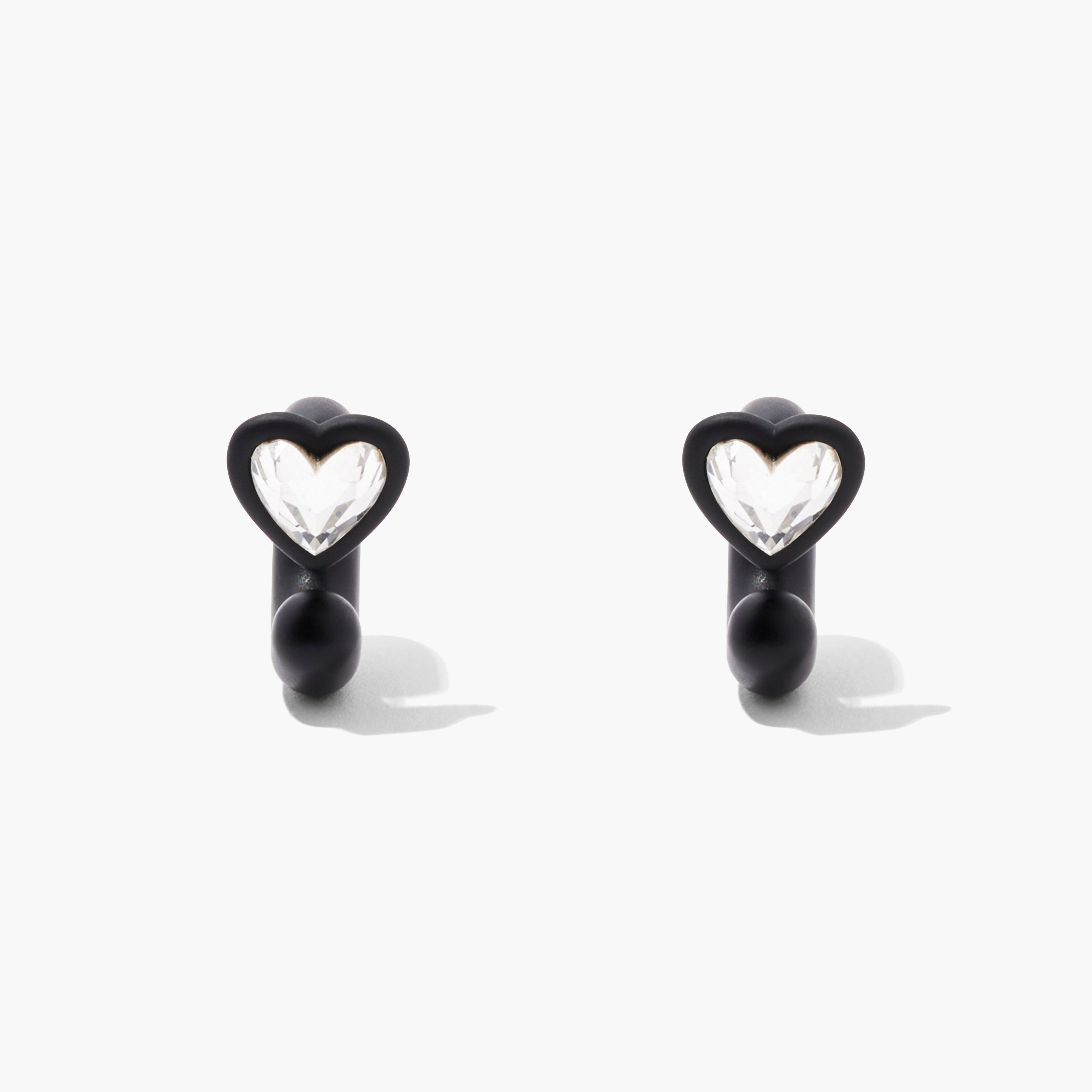 The Charmed Heart Hoops DTM(Earrings)