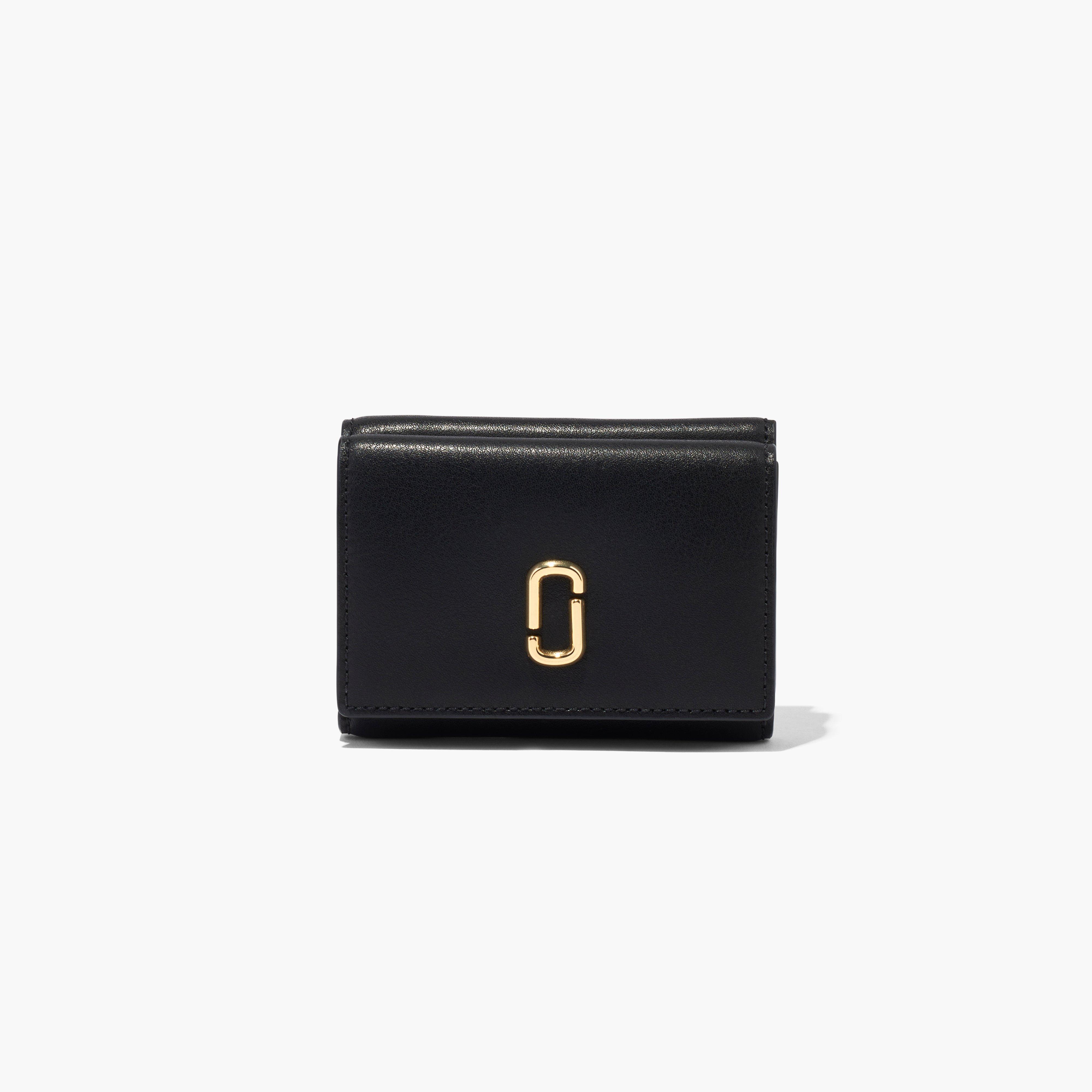 The J Marc Trifold Wallet - BLACK