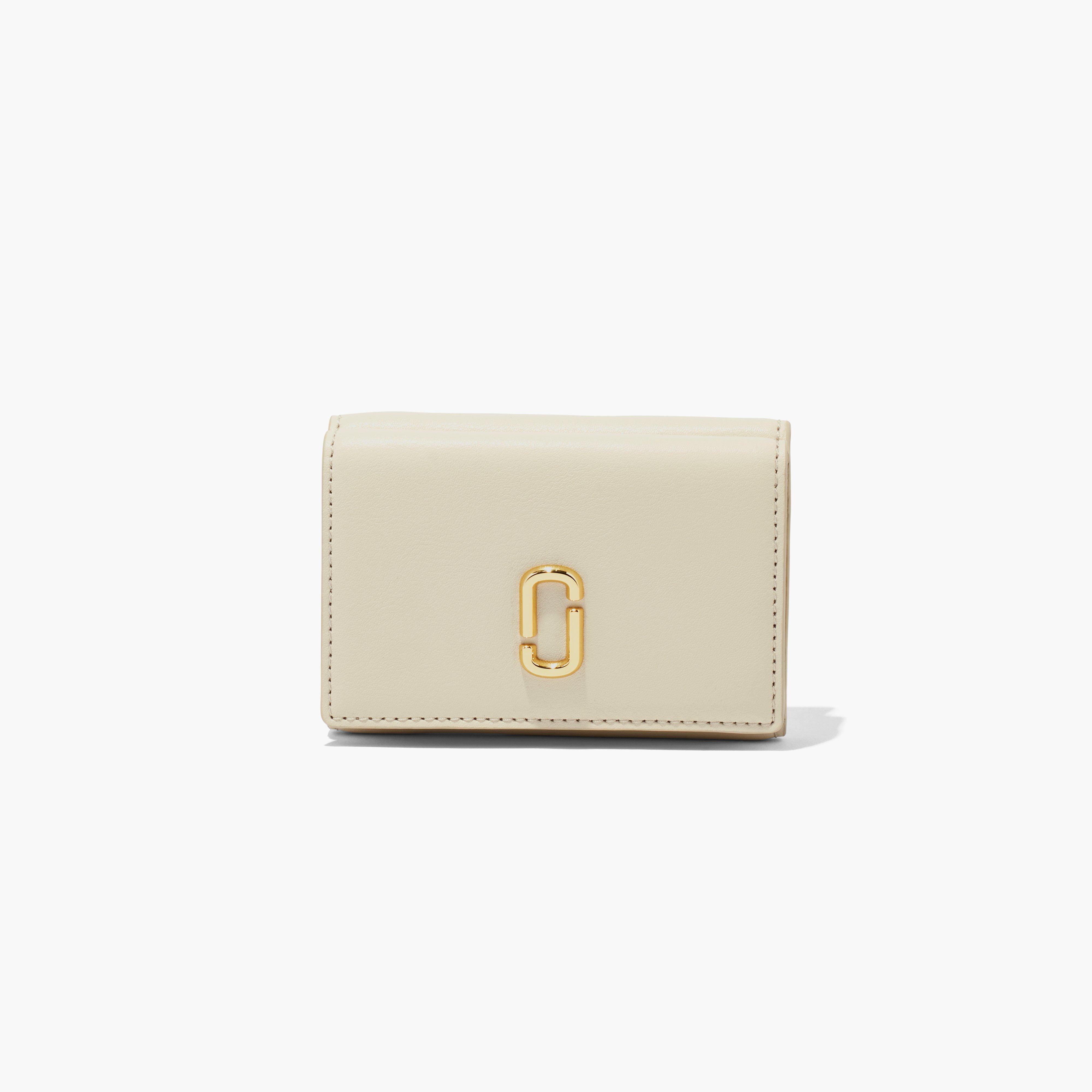 The J Marc Trifold Wallet - CLOUD WHITE