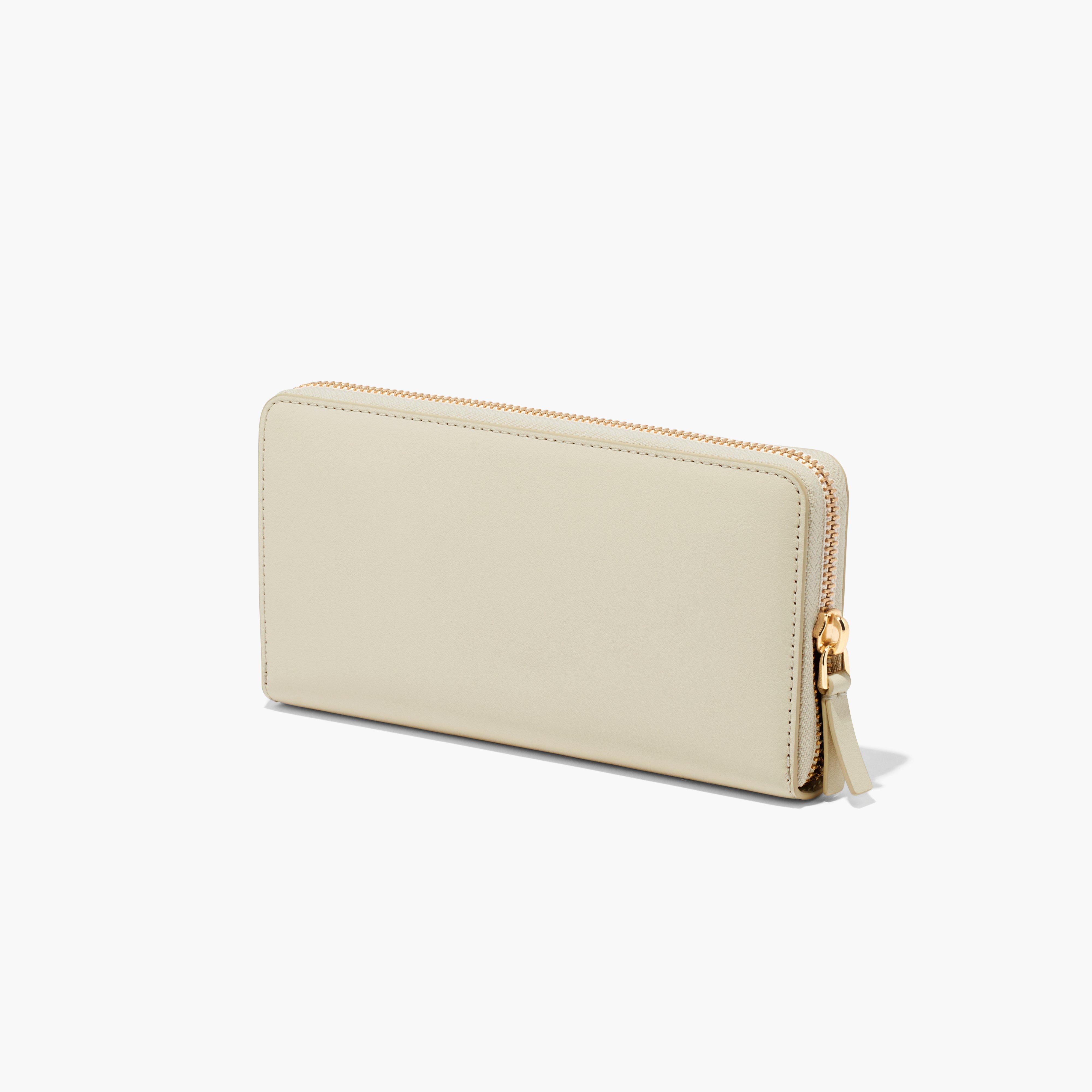 The J Marc Continental Wallet - CLOUD WHITE--Alternate view