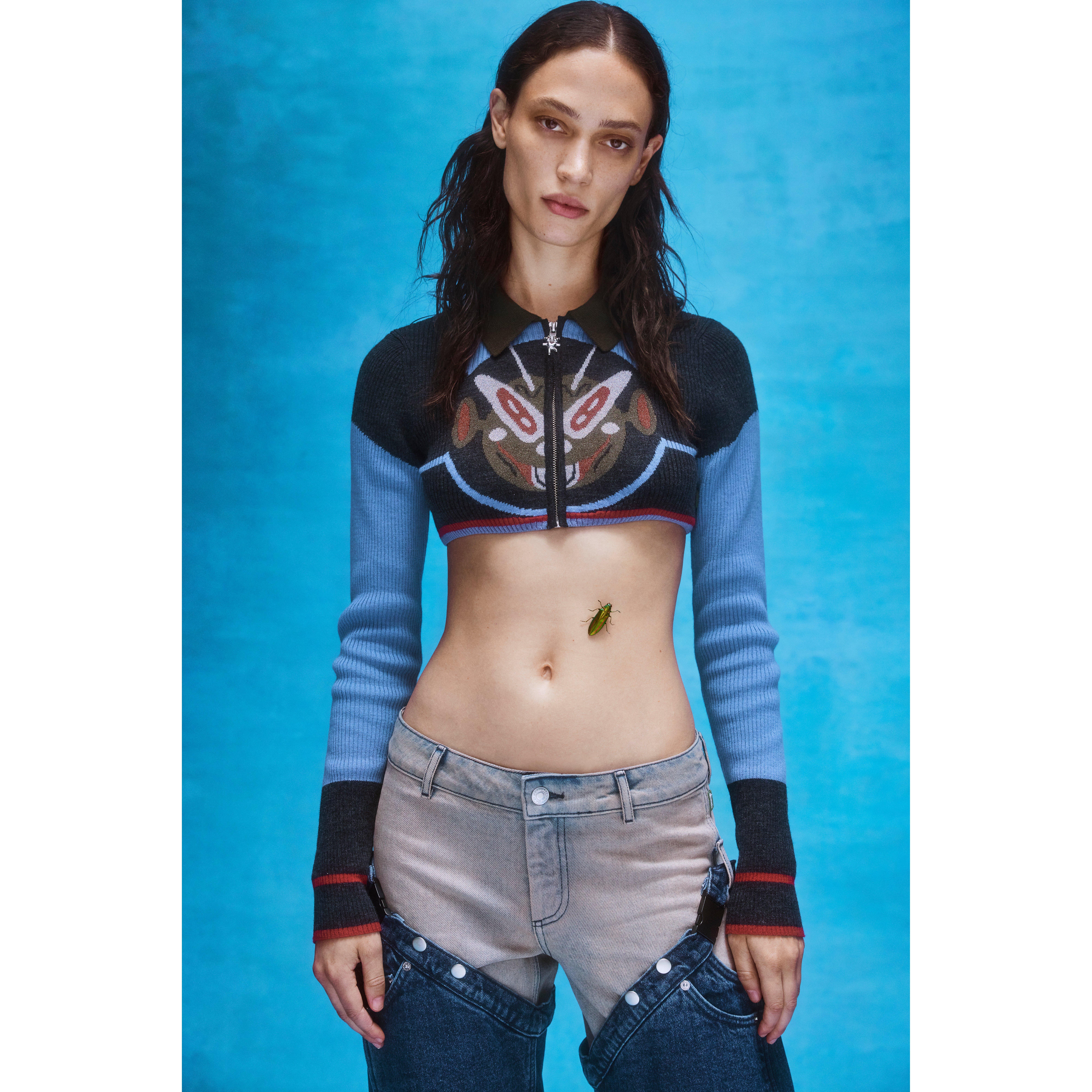 Cyborg Cropped Cardigan | Marc Jacobs Heaven
