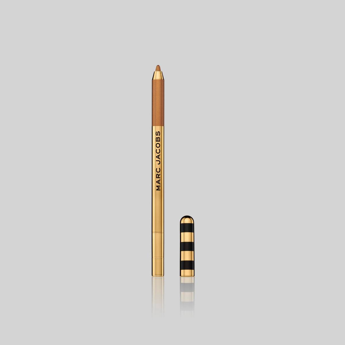 Image of MARC JACOBS Women's Highliner Gel Eye Crayon Eyeliner - Limited Gold Edition in Top Brass