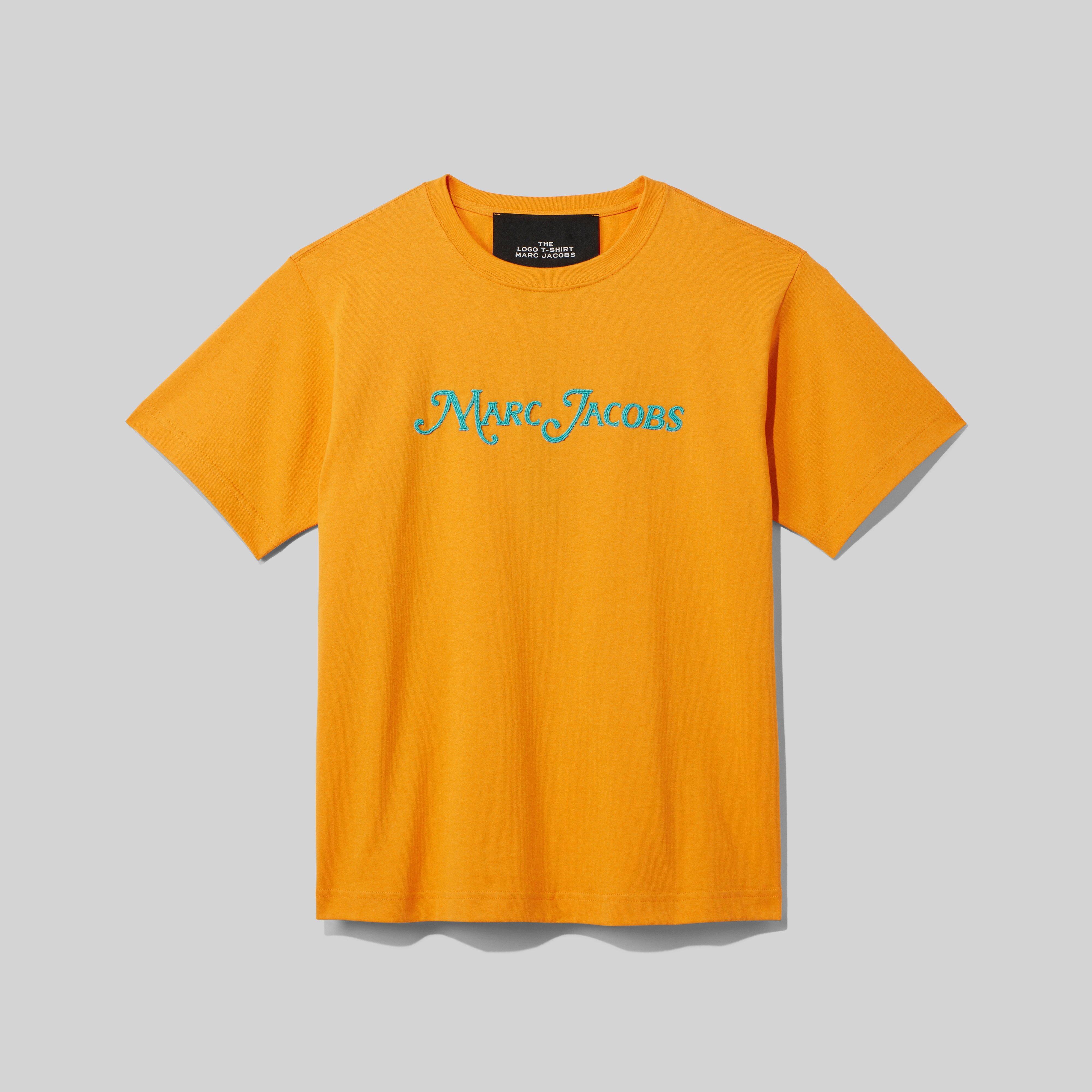 Marc Jacobs The Logo T-shirt In Orange