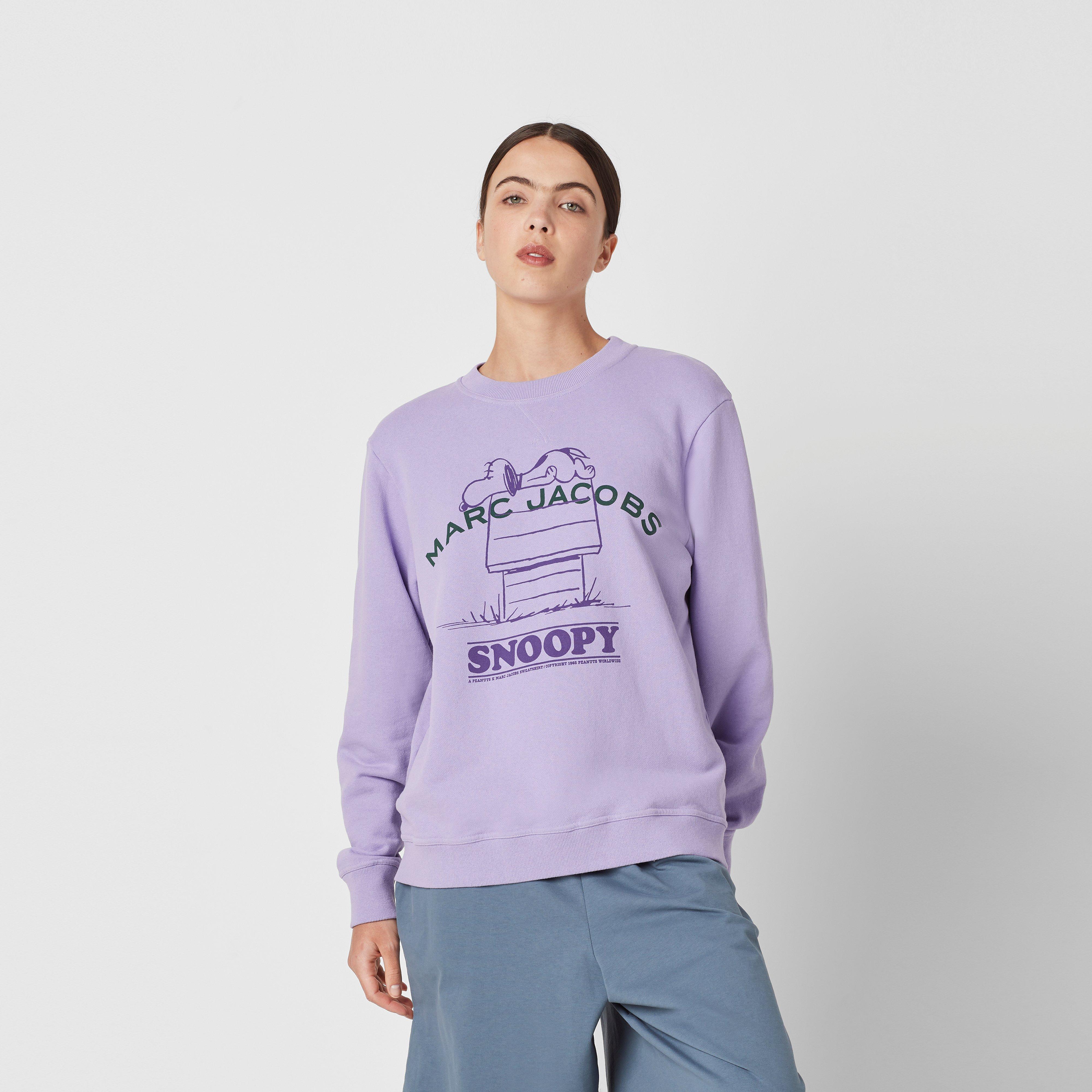 無料長期保証 MARC JACOBS ザ スウェットシャツ パープル asakusa.sub.jp