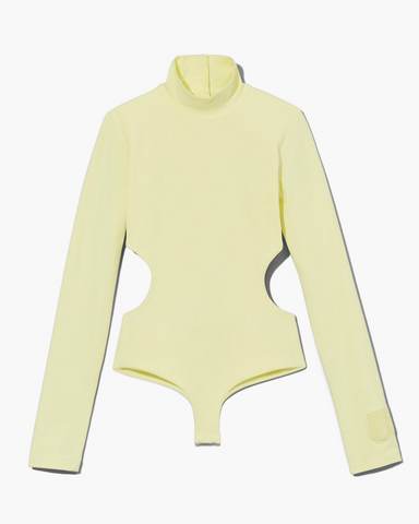 Marc by Marc jacobs The Cutout Bodysuit,TENDER YELLOW