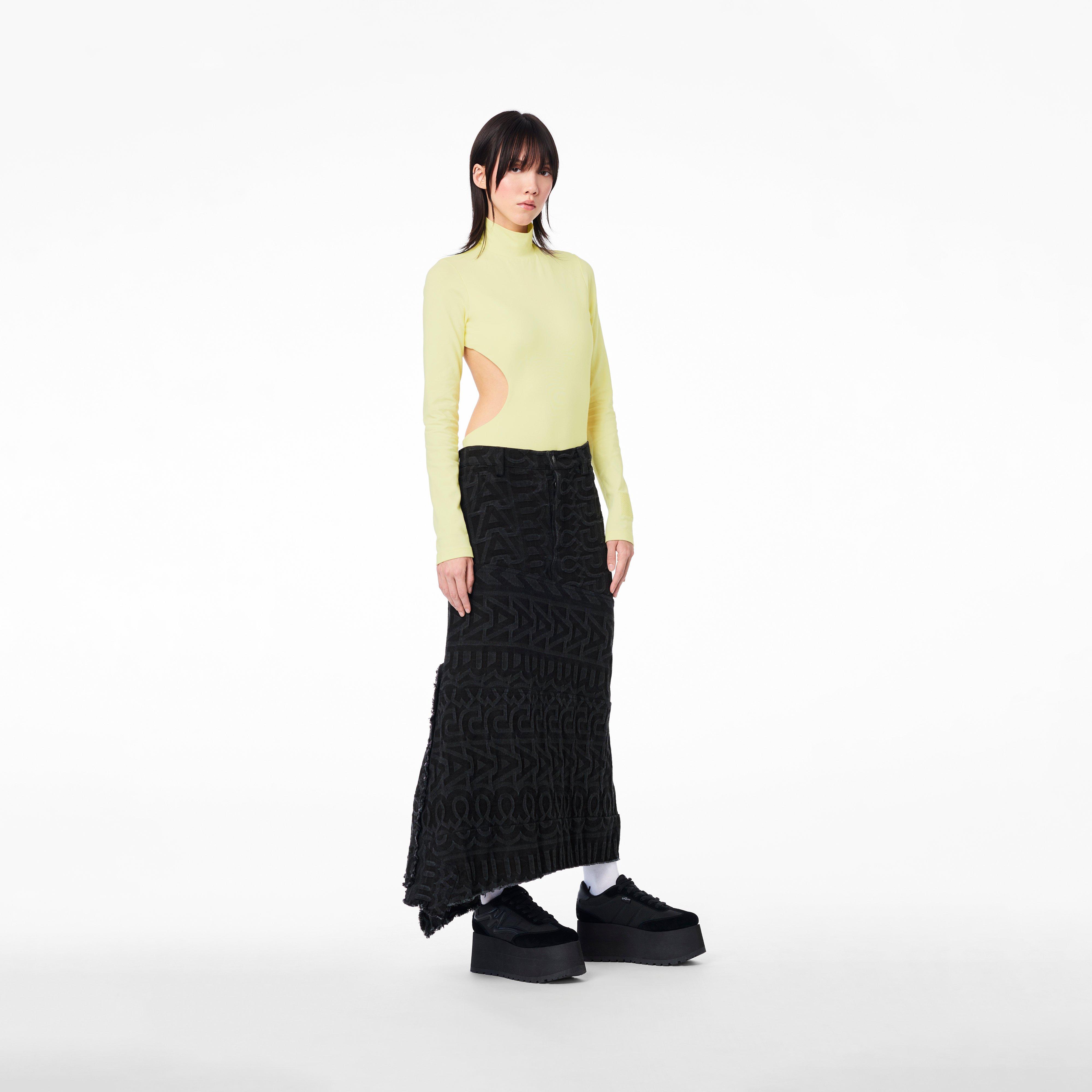 The Monogram Denim Skirt(The Monogram Collection)