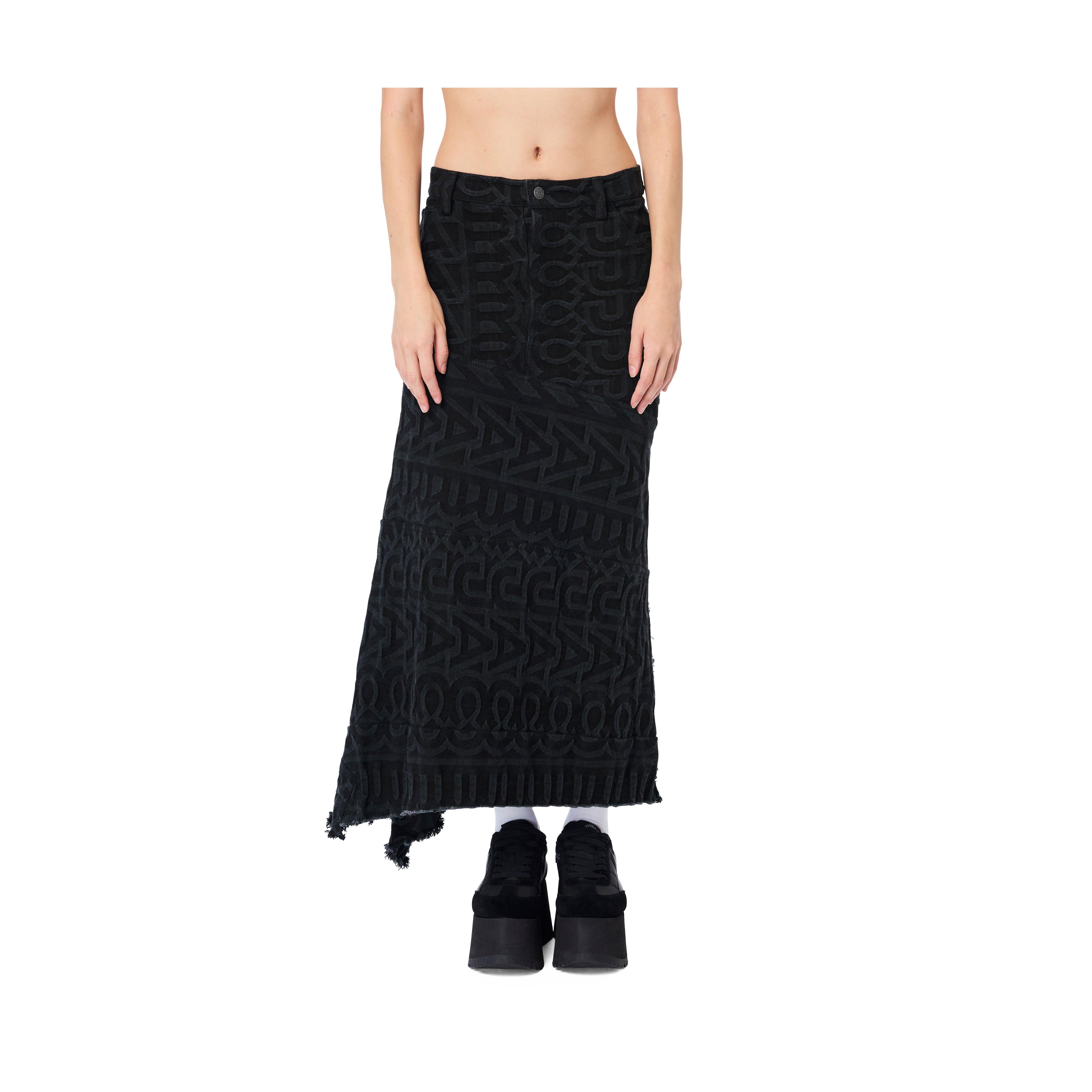 The Monogram Denim Skirt(The Monogram Collection)