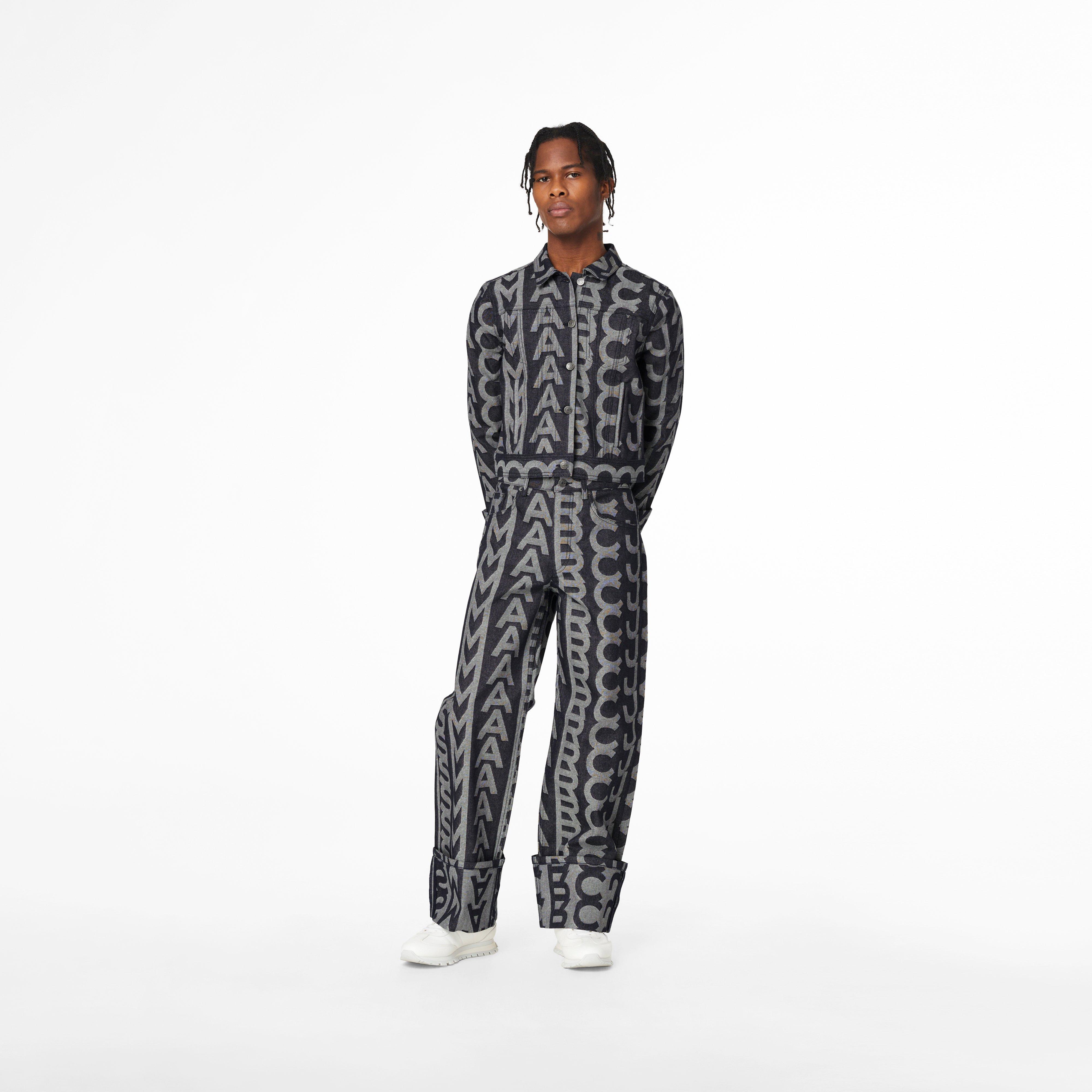 The Monogram Denim Jacket - DENIM BLUE--Alternate view